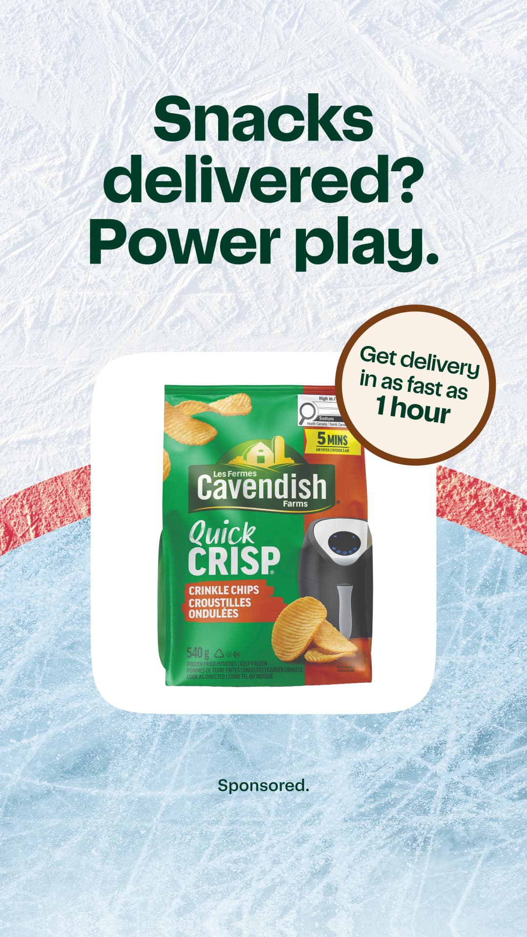 Instacart Facebook ad