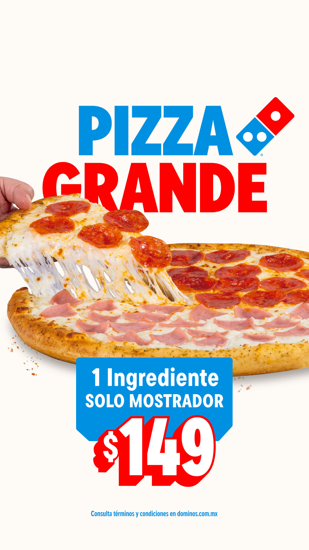 Domino's Mx Facebook ad
