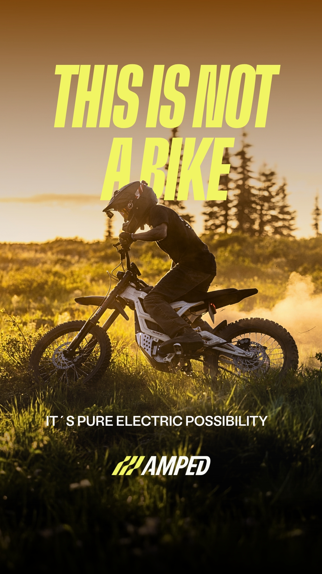 Amped Bikes Facebook ad
