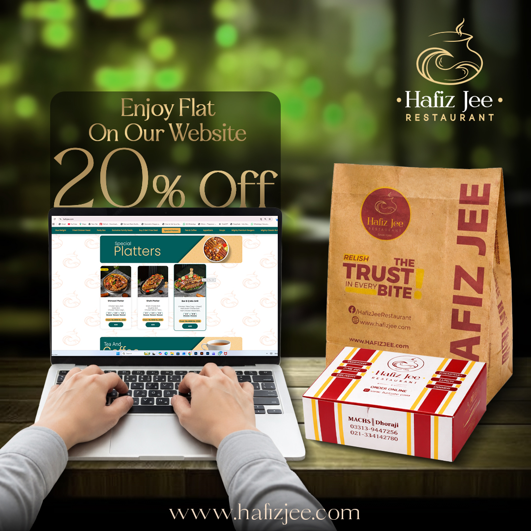 Hafiz Jee Restaurant,kitchen and catering service Facebook ad