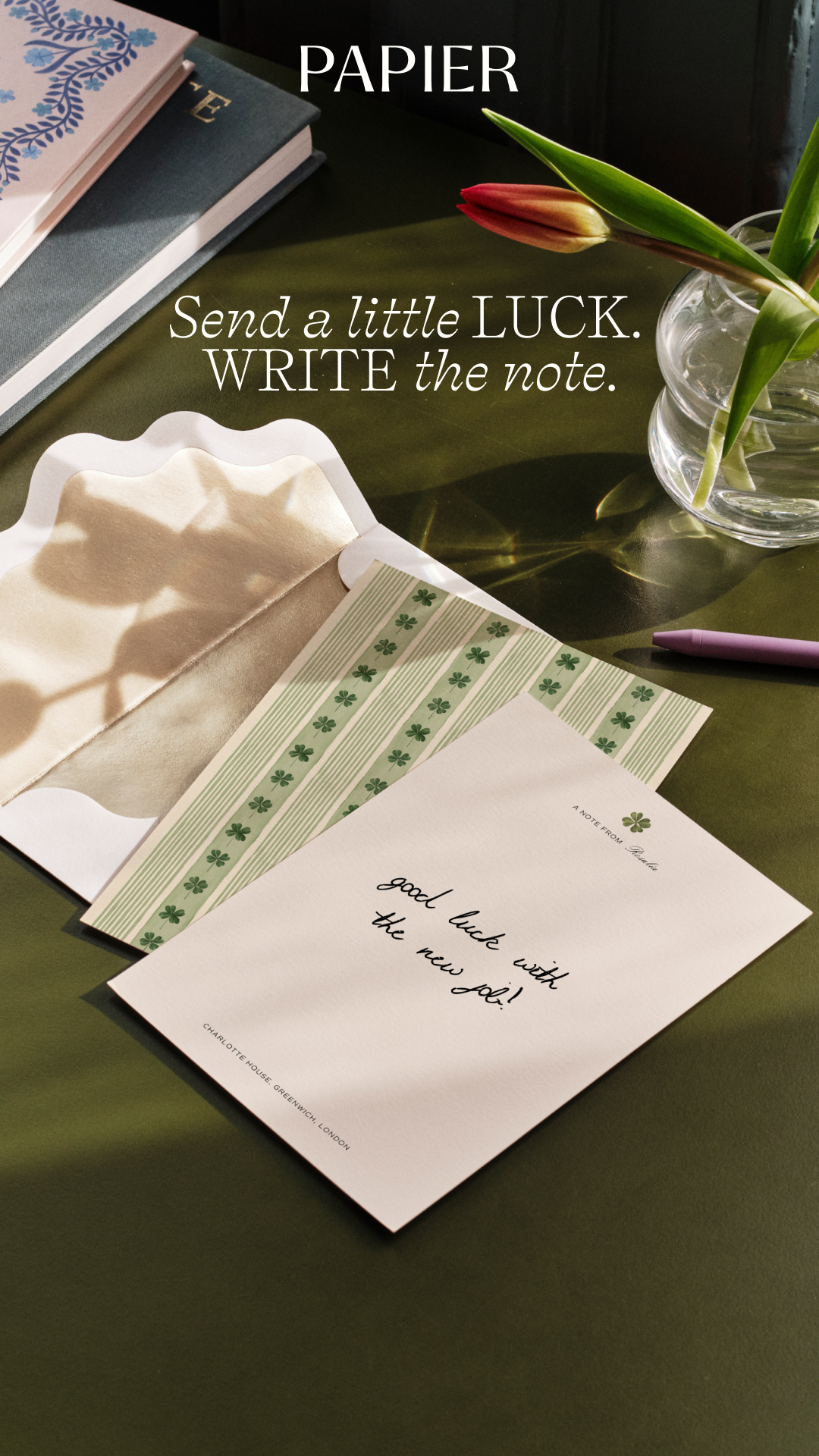 Papier Facebook ad