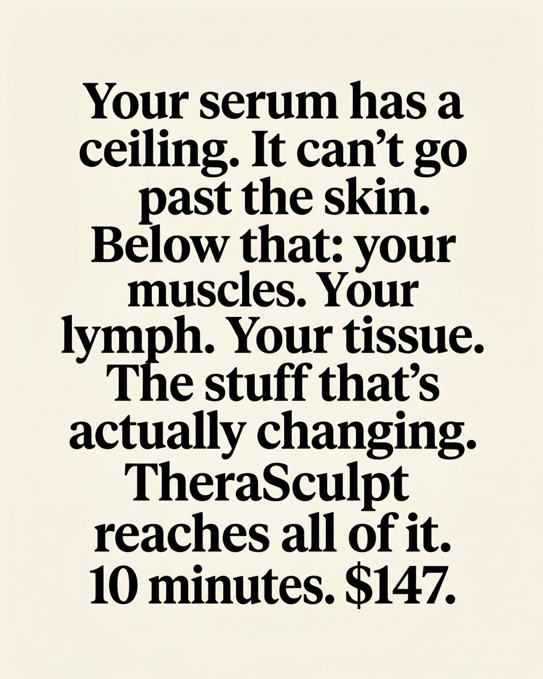 Therasage Facebook ad