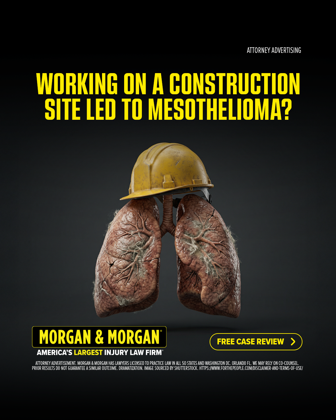 Morgan & Morgan Facebook ad