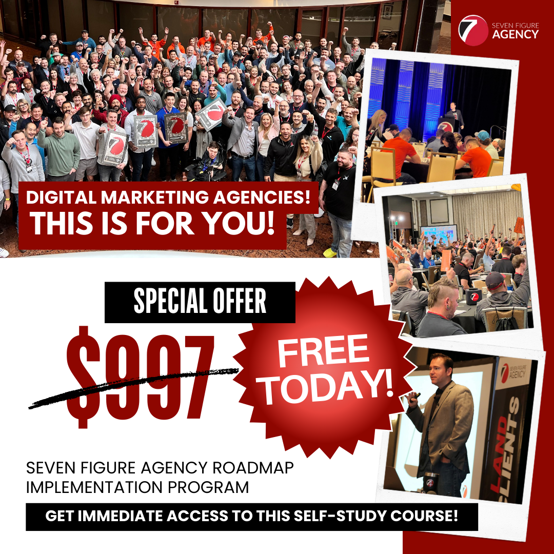 Seven Figure Agency Facebook ad