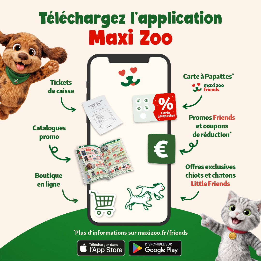 Maxi Zoo France Facebook ad