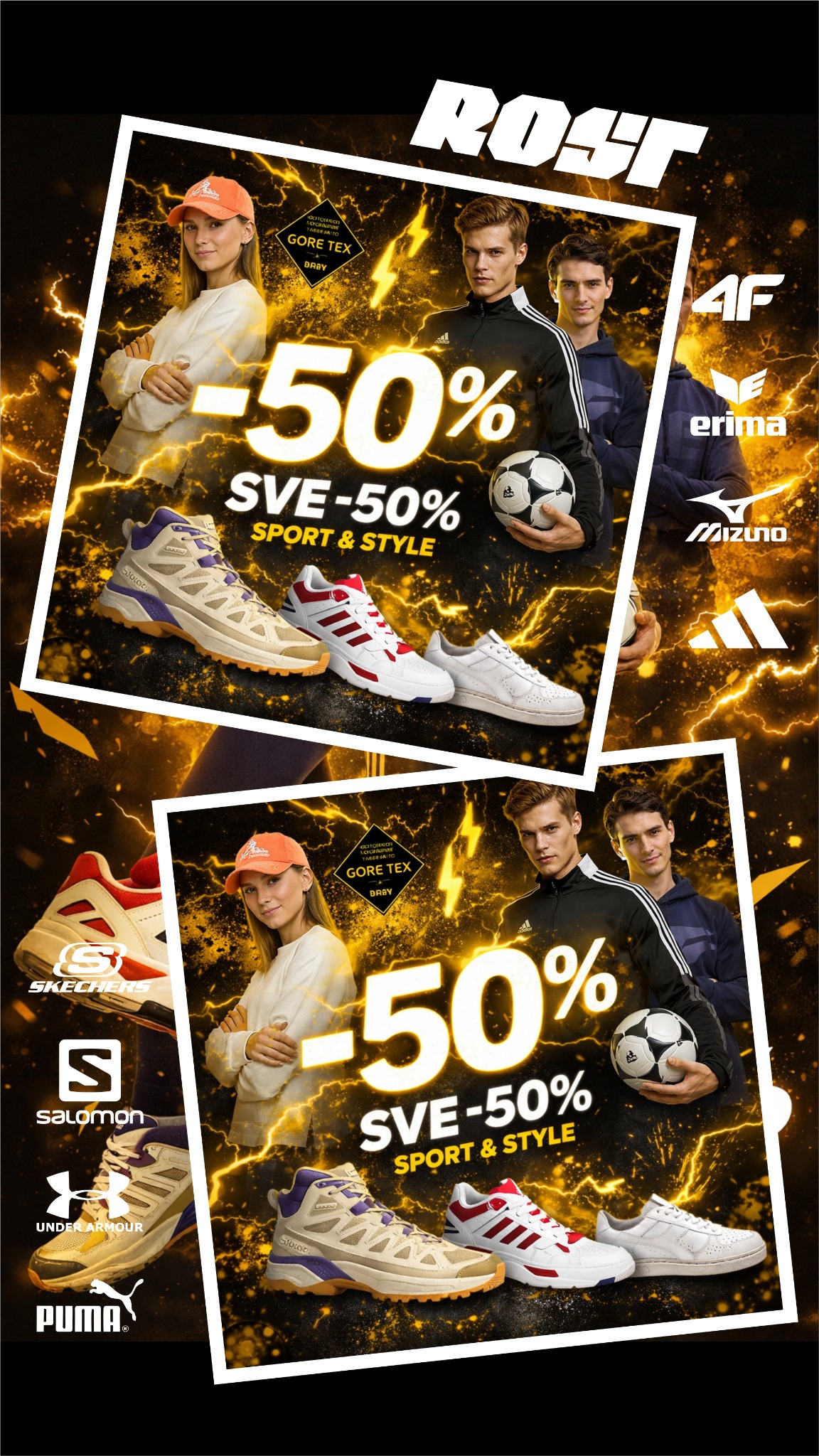 Rost Šport Facebook ad