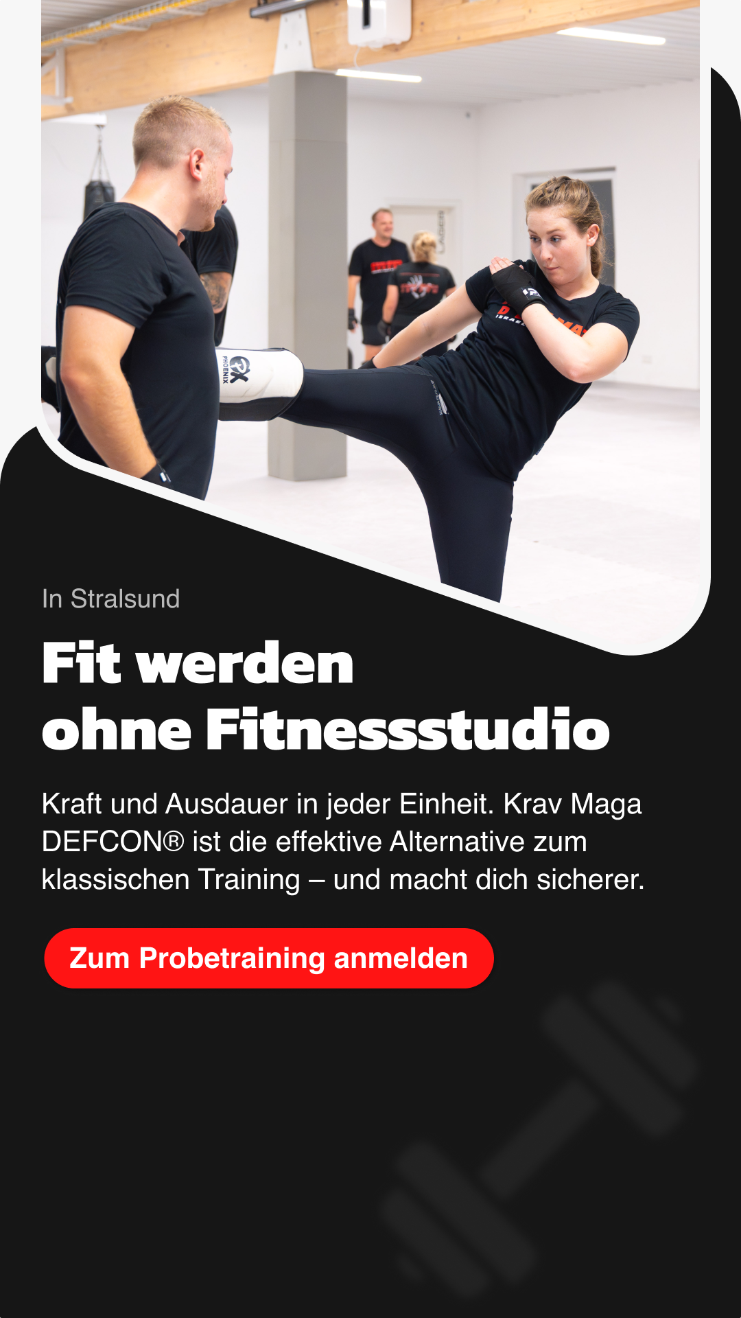 Sportschule Stralsund Facebook ad from Feb 11, 2026