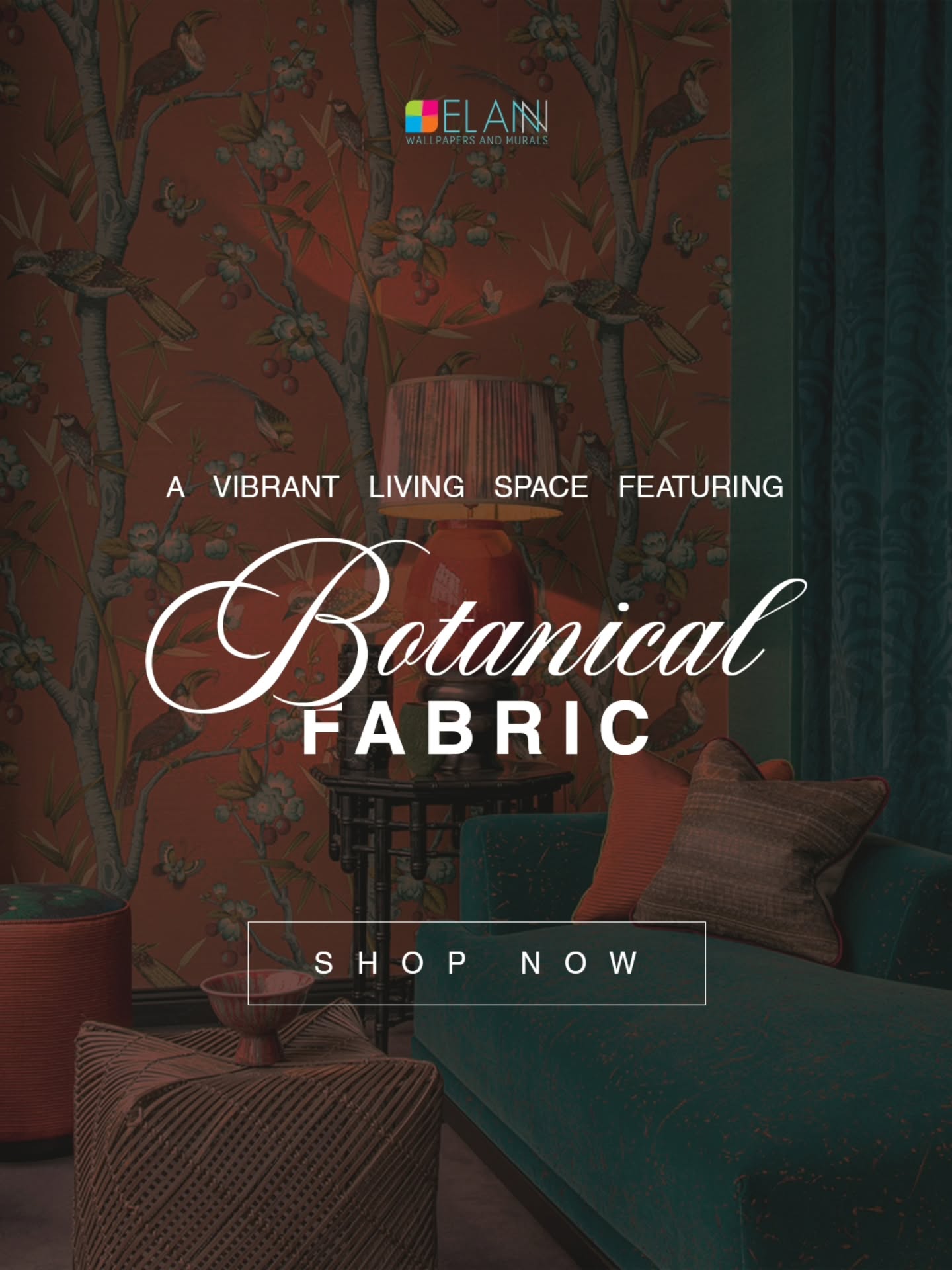 ELAN Facebook ad: A living space should feel lively, layered, and…