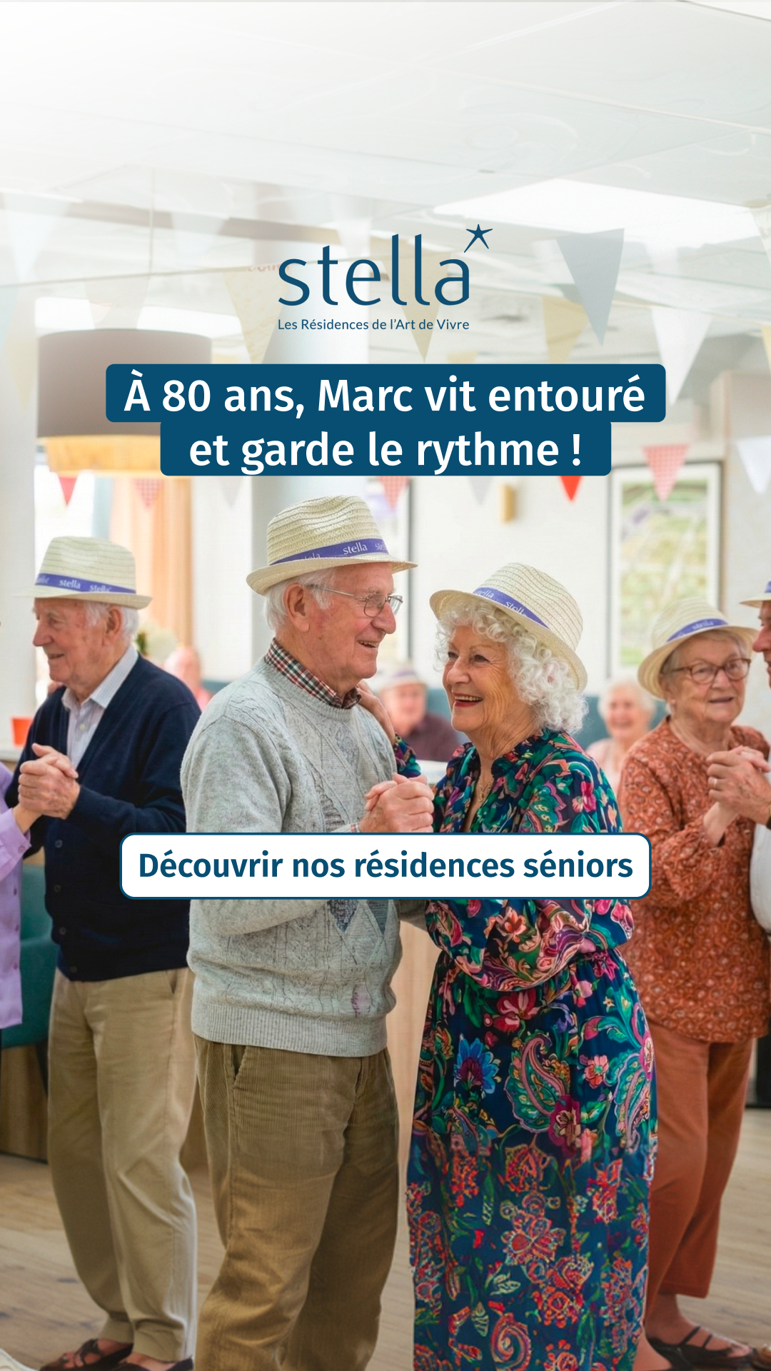 Stella Résidences Seniors Facebook ad