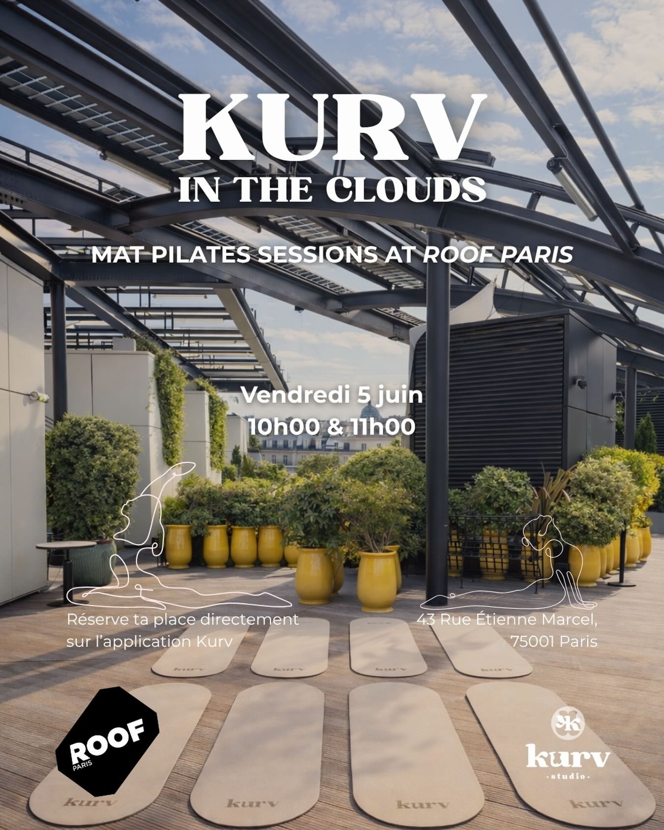 KURV Studio Facebook ad: KURV IN THE CLOUDS.