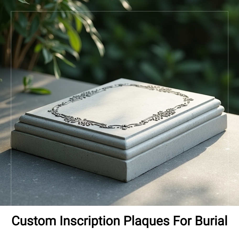 GoSearchable Highlight Facebook ad: Custom Inscription Plaques For Burial.