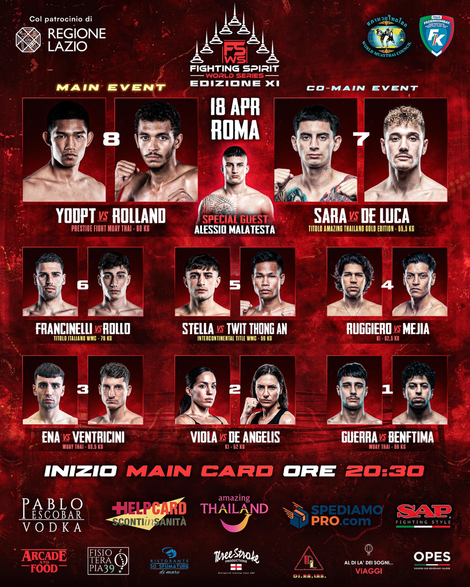 Fighting Spirit Muay Thai Facebook ad from Apr 10, 2026