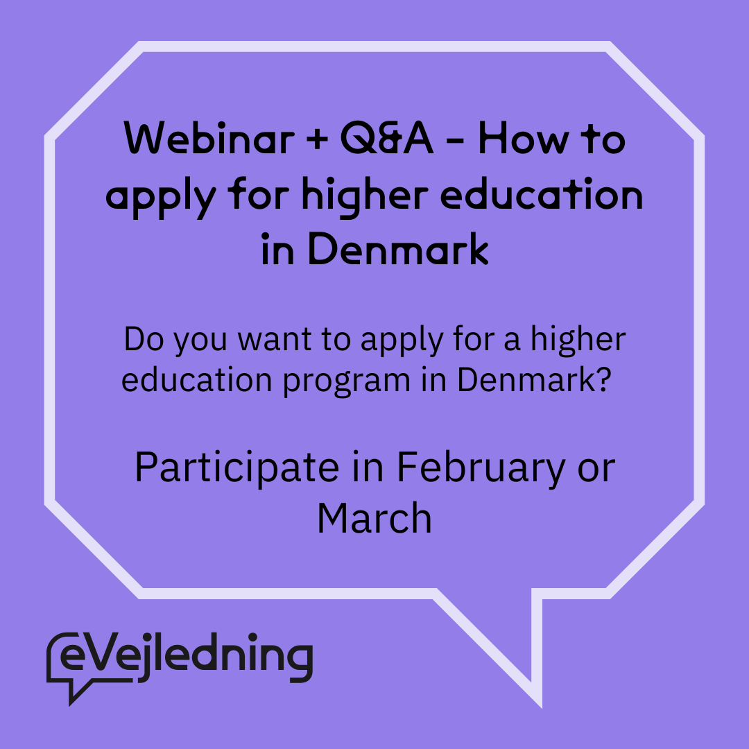 Evejledning Facebook ad: Webinar + Q&A - How to apply for…
