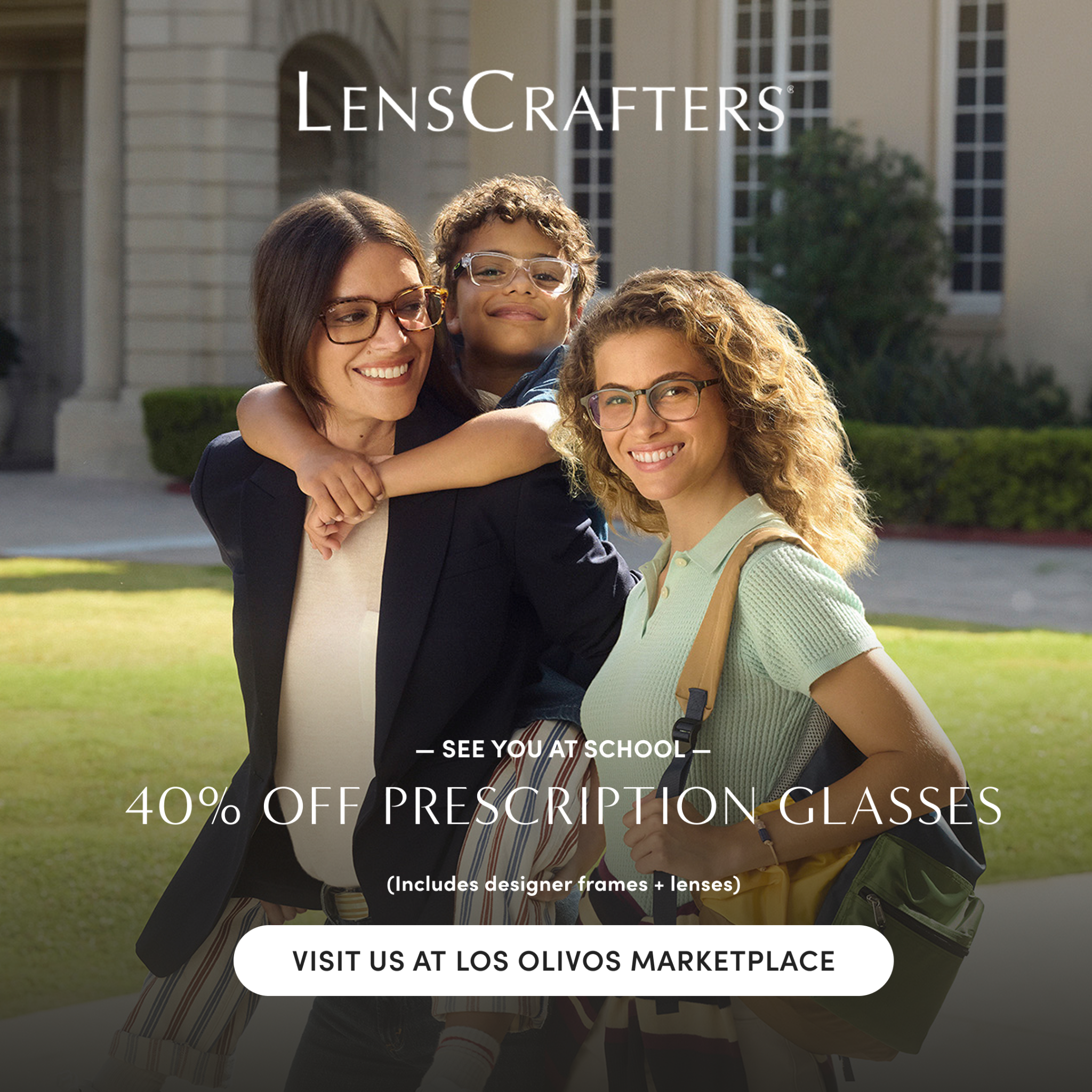 LensCrafters Facebook ad
