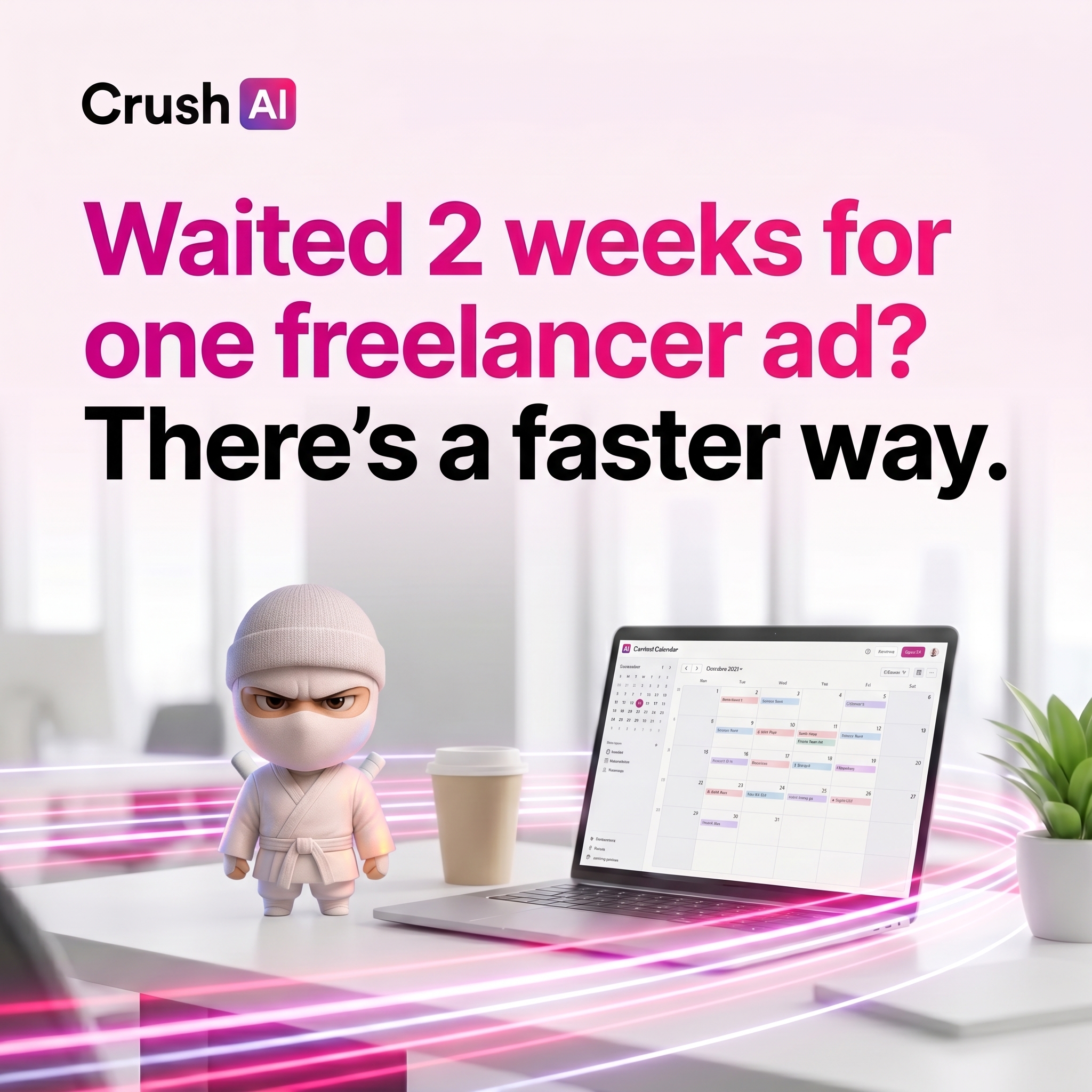 trycrush.ai Facebook ad