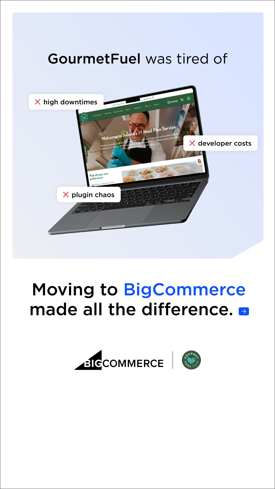 BigCommerce Facebook ad