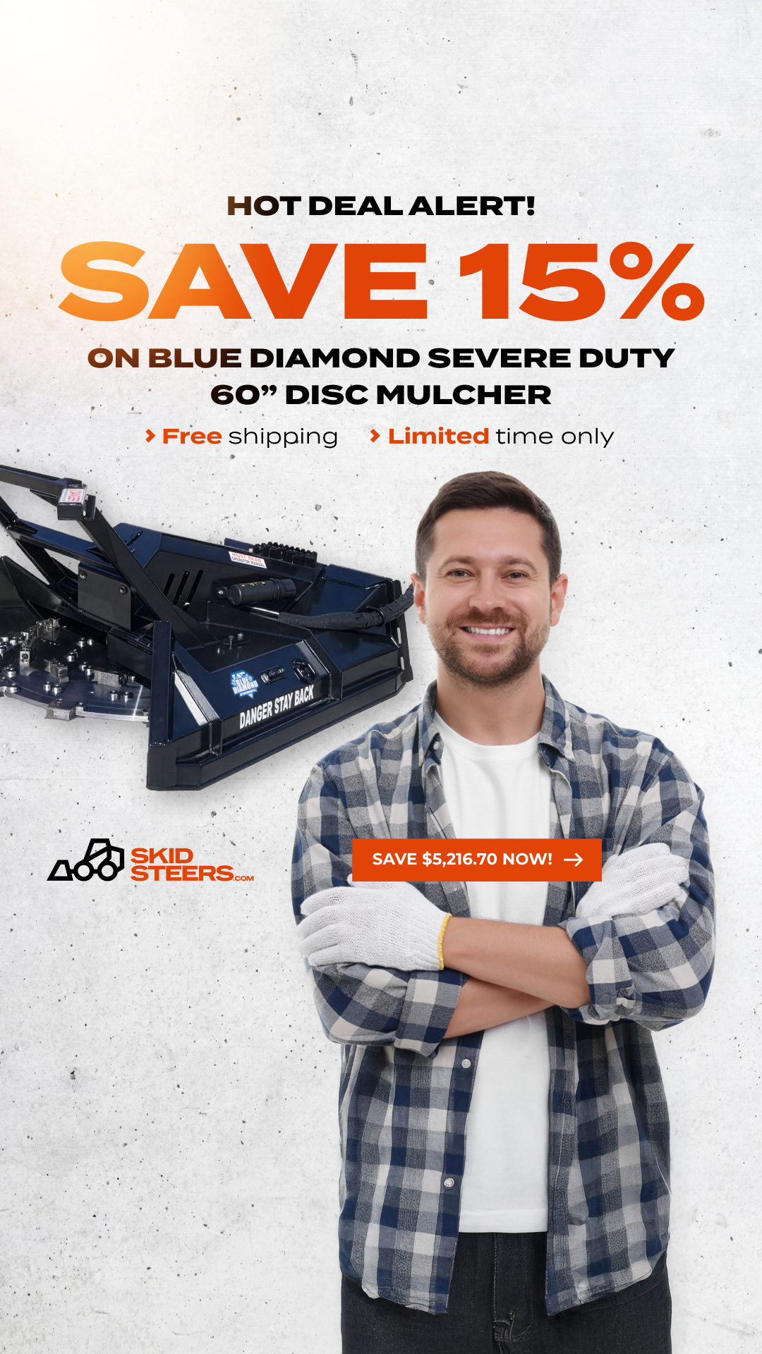 Skidsteers.com Facebook ad