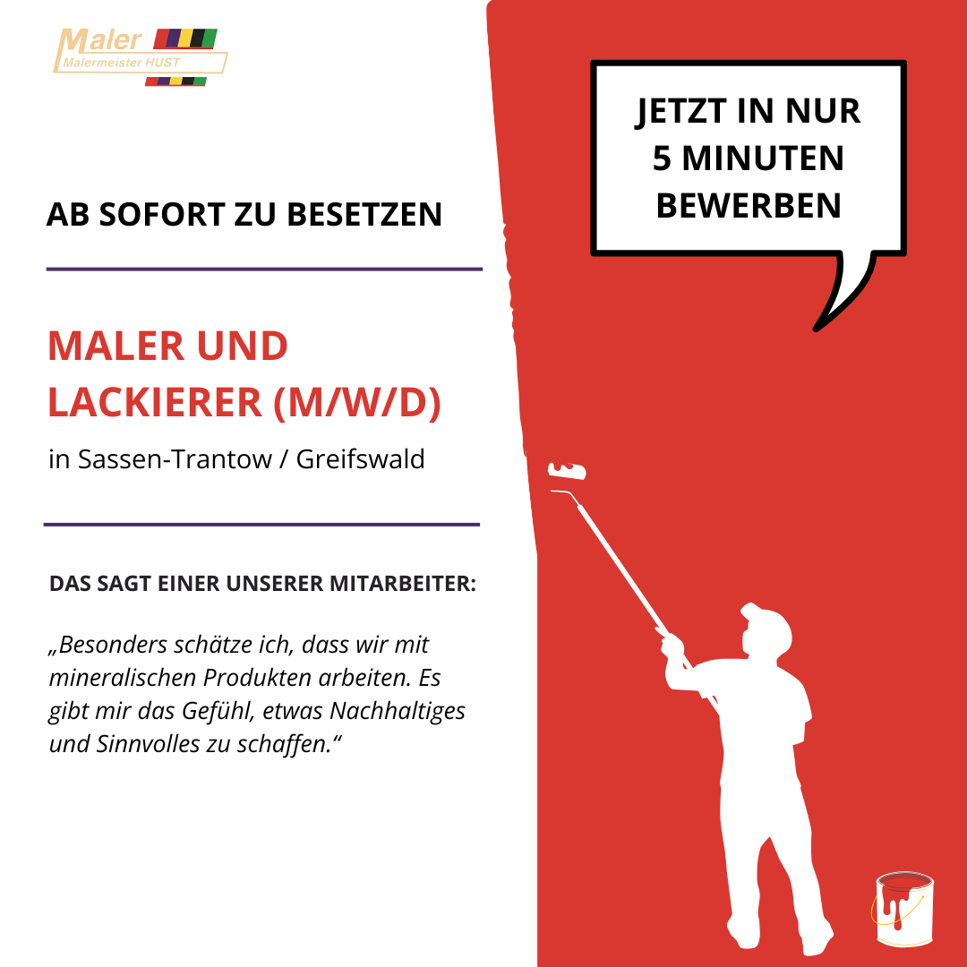 Malermeister Hust Facebook ad