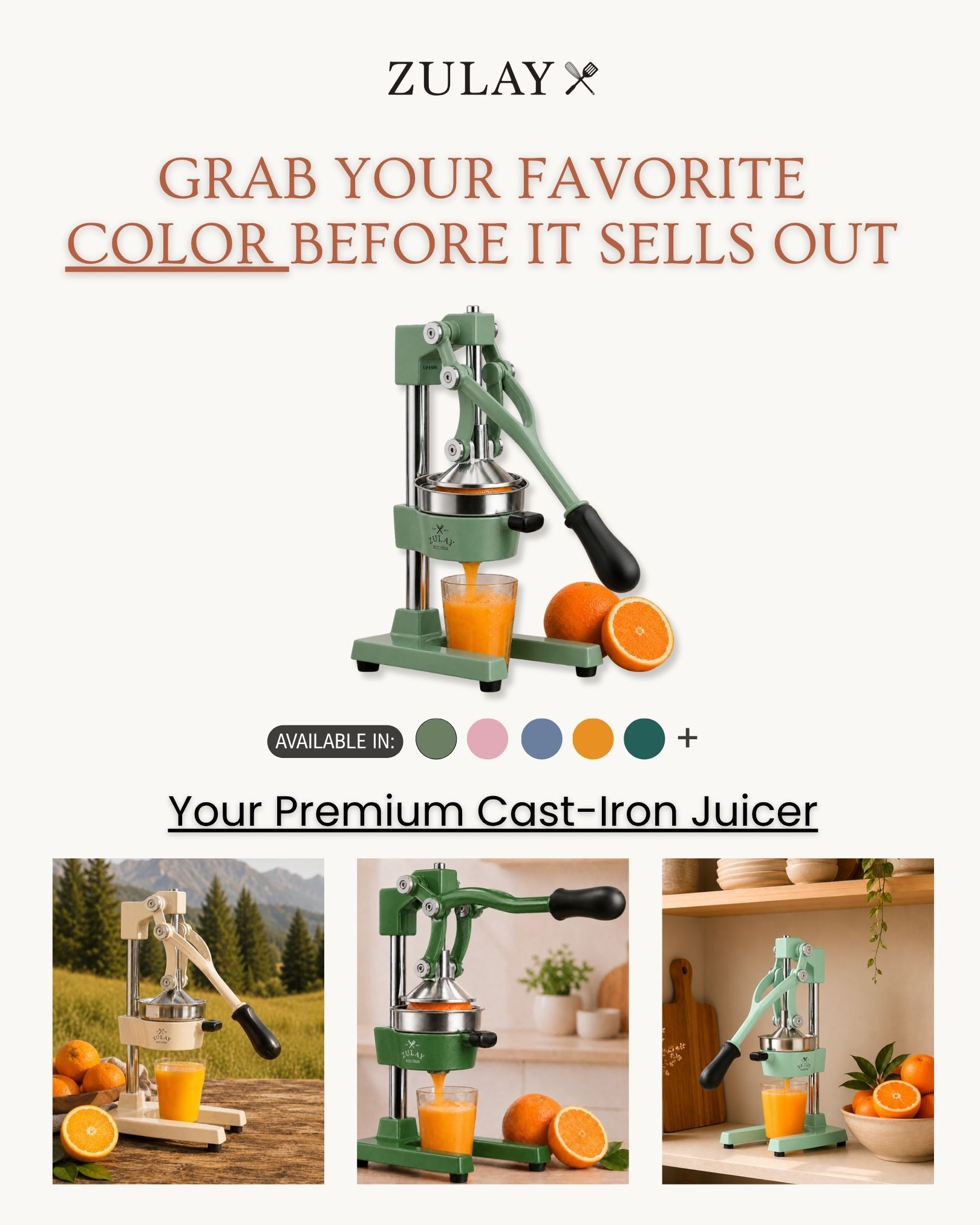 Zulay Kitchen Facebook ad