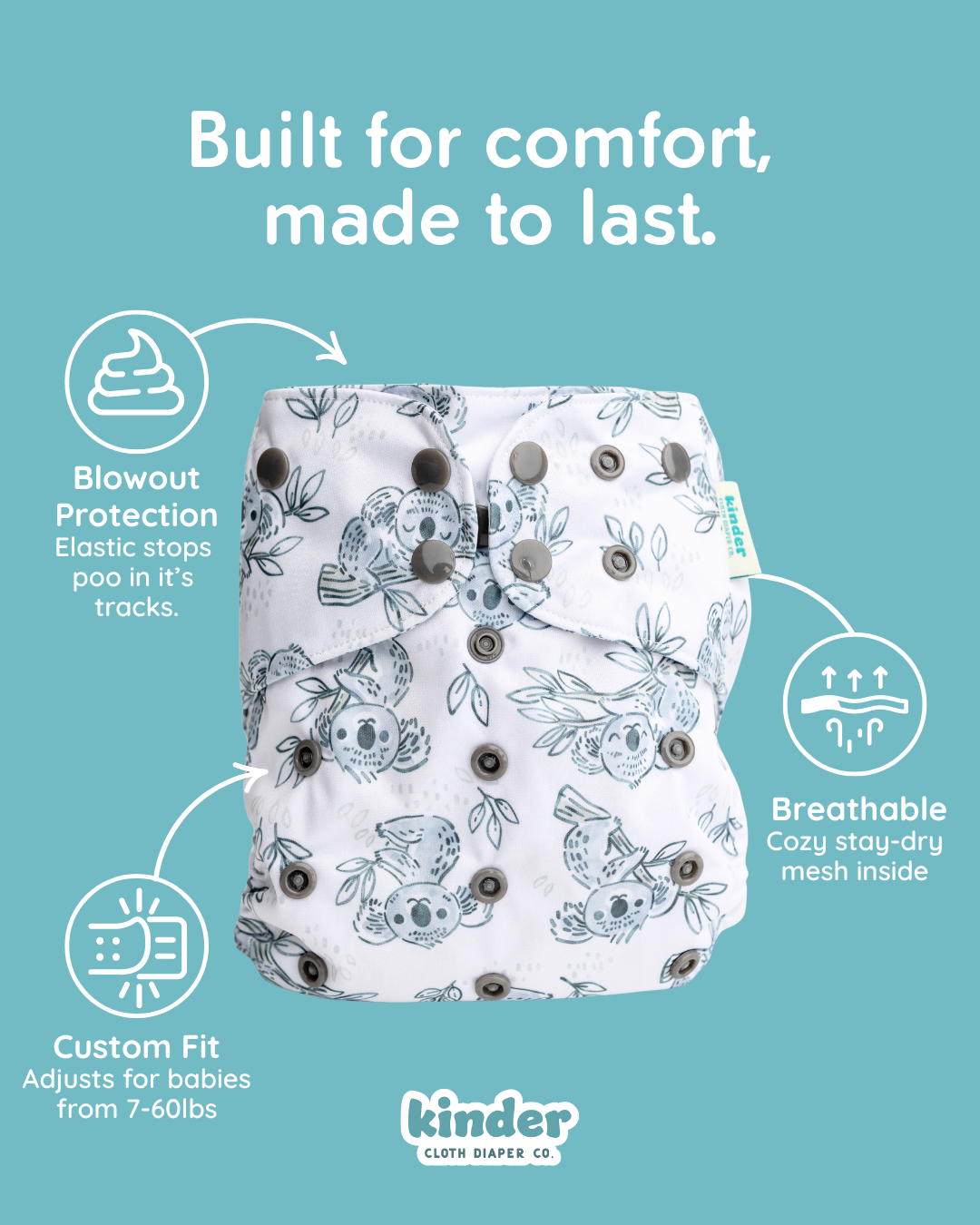 Kinder Cloth Diapers Facebook ad