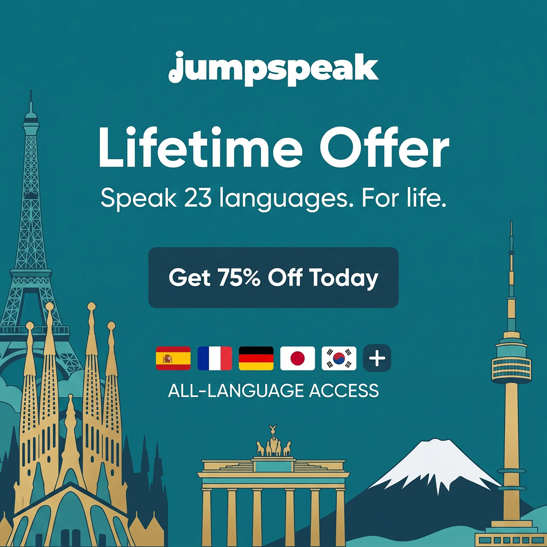 Jumpspeak Facebook ad