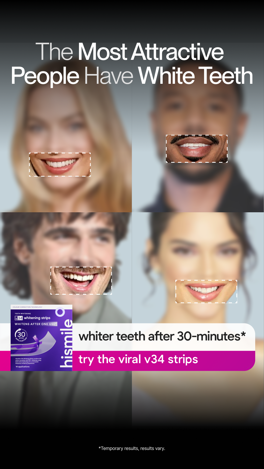 Hismile Facebook ad