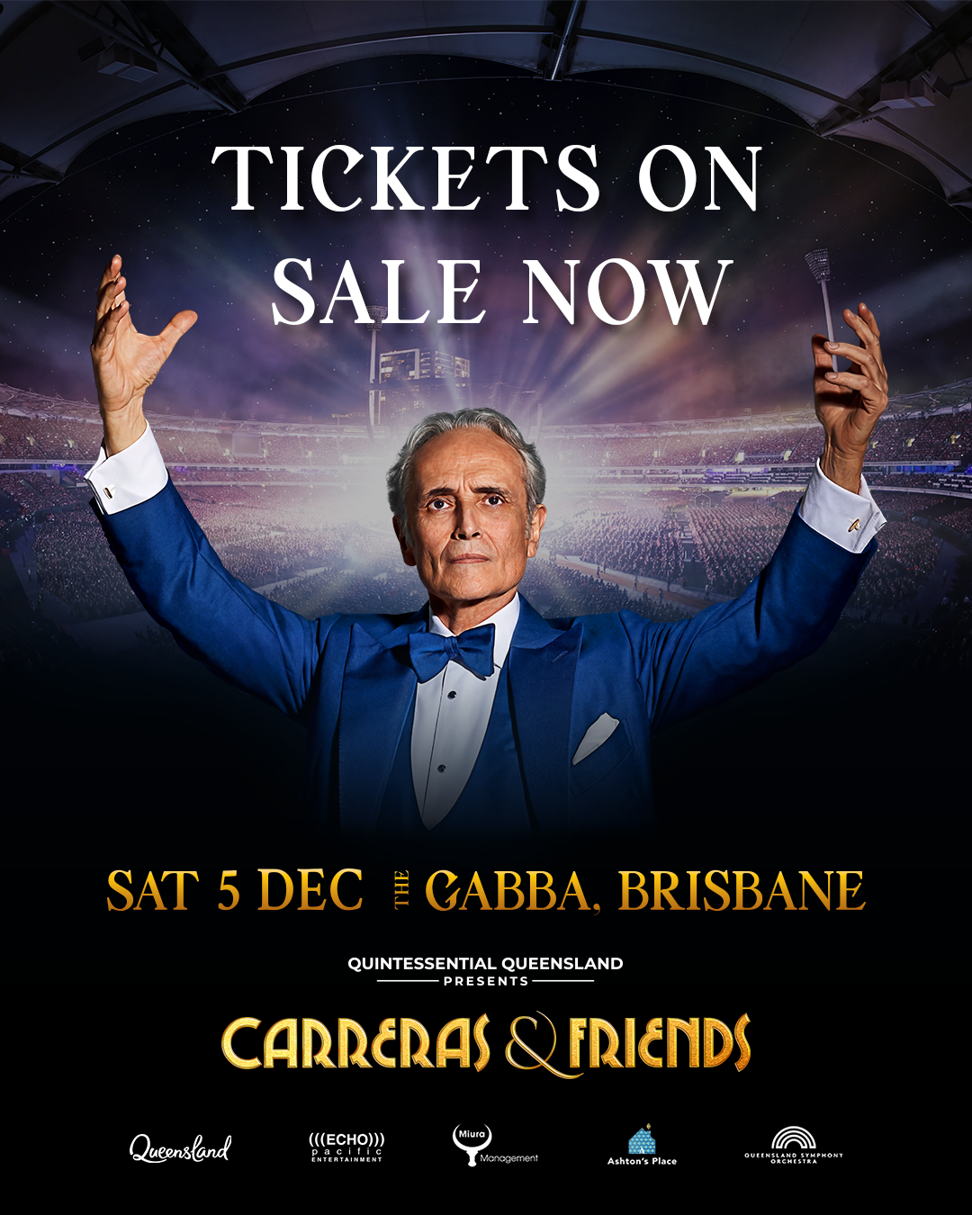 Echo Pacific Entertainment Facebook ad: José Carreras hosts a once-in-a-lifetime 80th birthday…