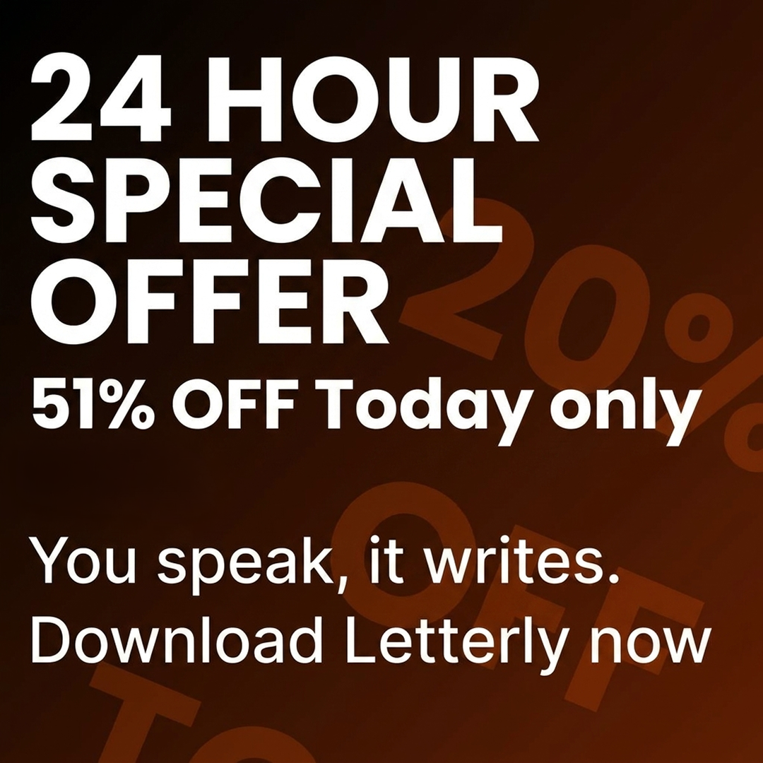 Letterly Facebook ad