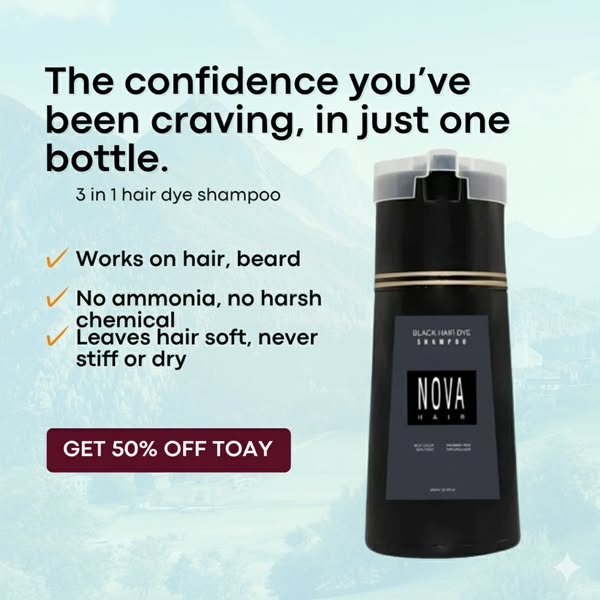 Tems Store NG Facebook ad: GOODBYE TO GREY HAIR & BEARD IN ONE WASH