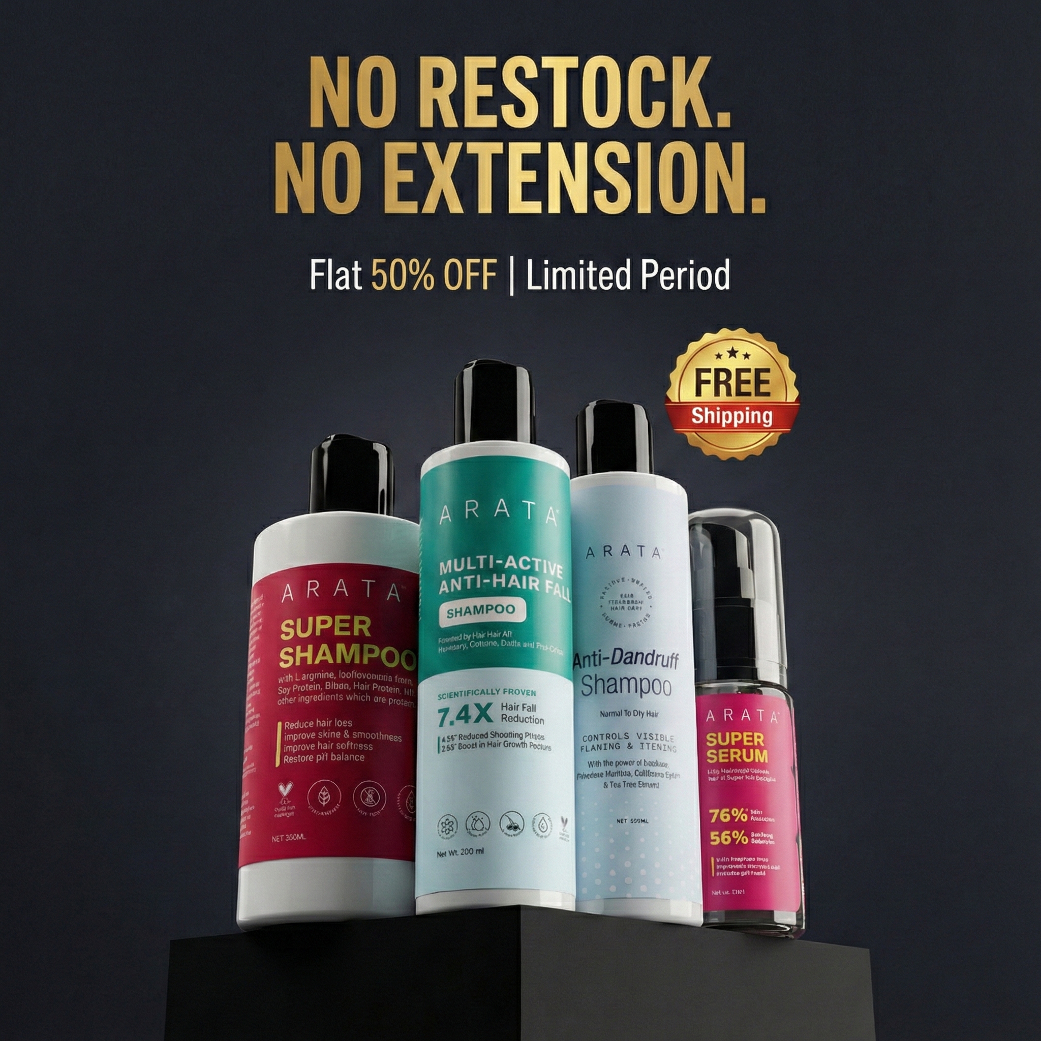 Arata Beauty Facebook ad