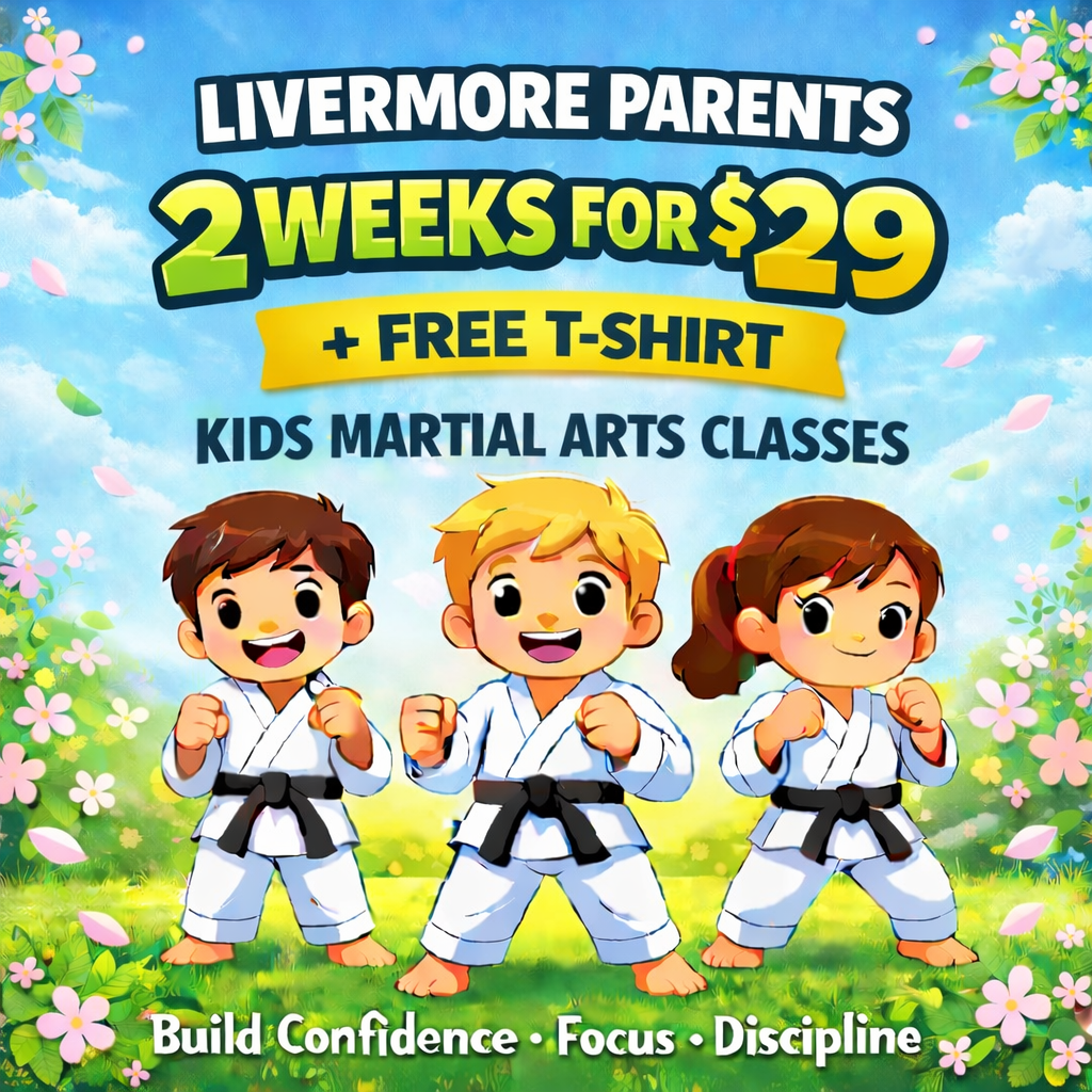 Livermore Martial Arts Academy Facebook ad: Spring Days Your Kids Will Remember
