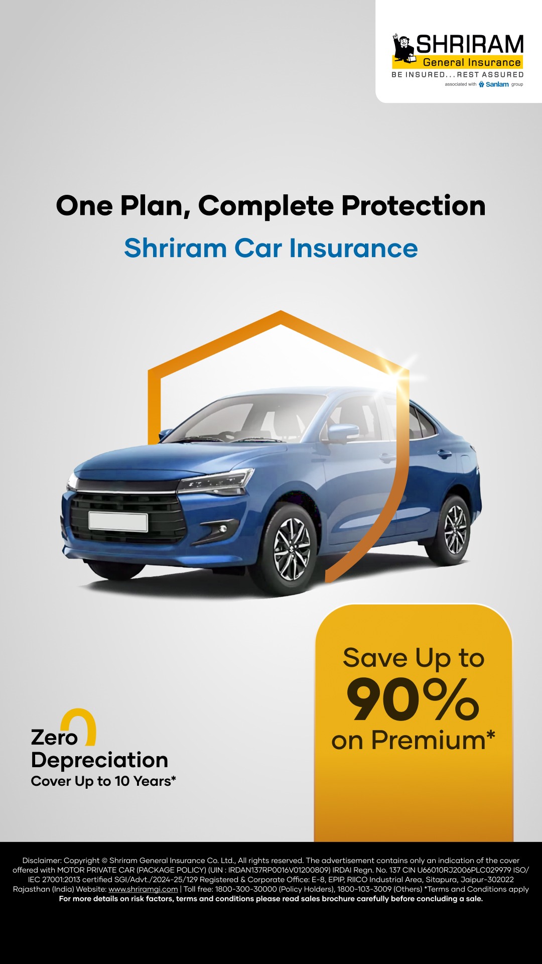 Shriram General Insurance Facebook ad