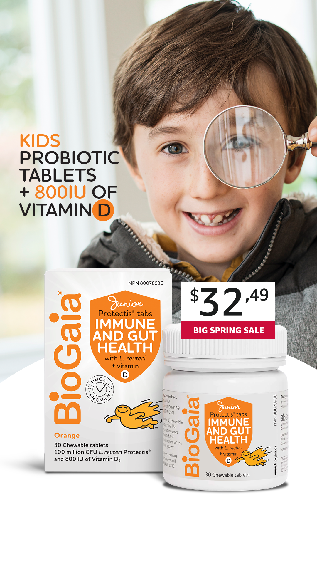 Biogaiacanada Facebook ad from Mar 25, 2026