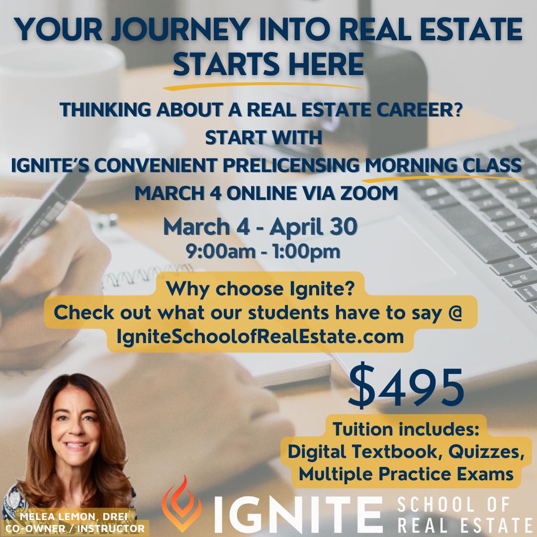 Ignite School of Real Estate Facebook ad: π ππ₯ππ π¬π’π¨π₯ πͺππ¬ ππ‘π§π’ π π‘ππͺ π₯πππβ¦