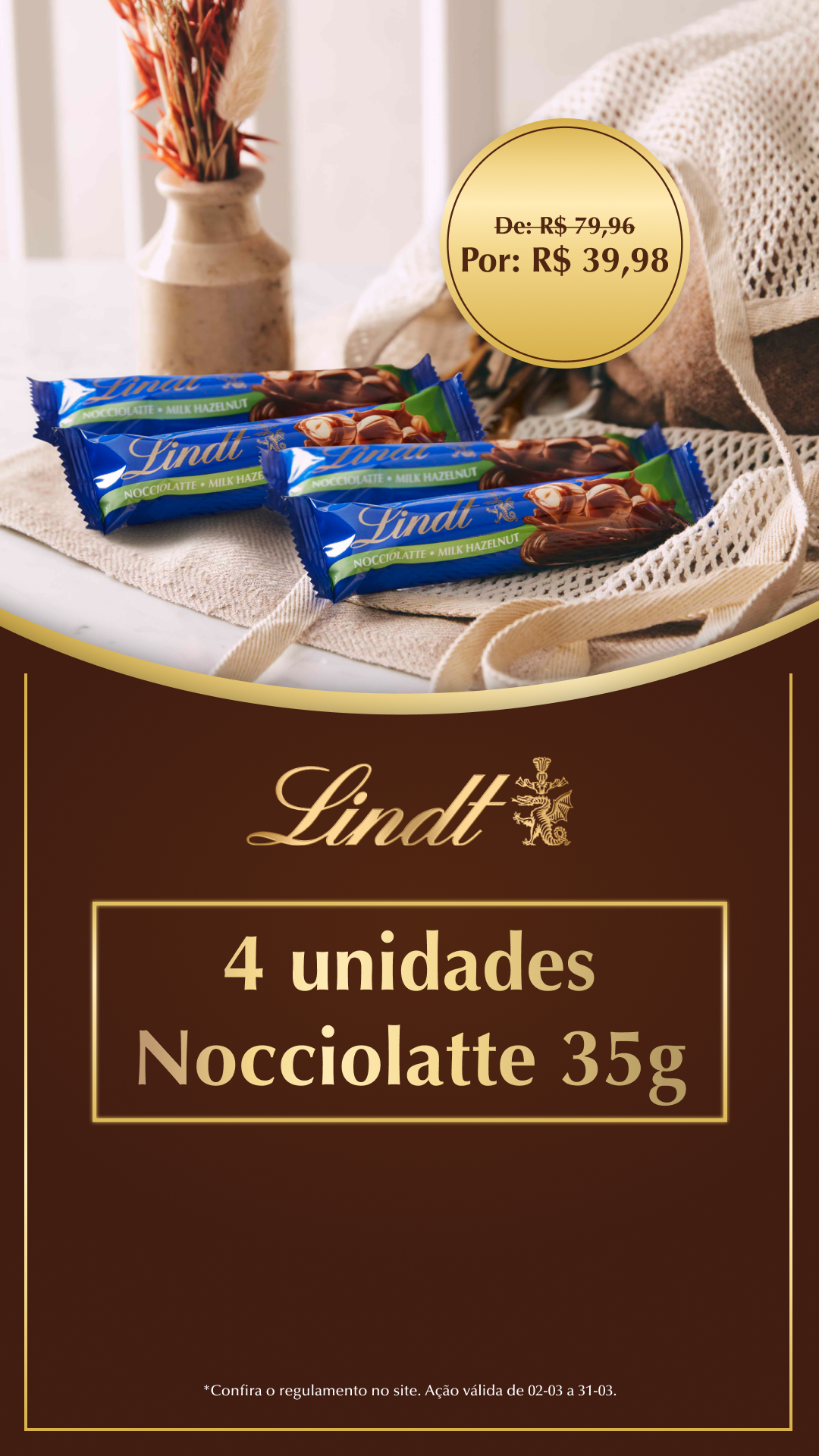 Lindt Facebook ad