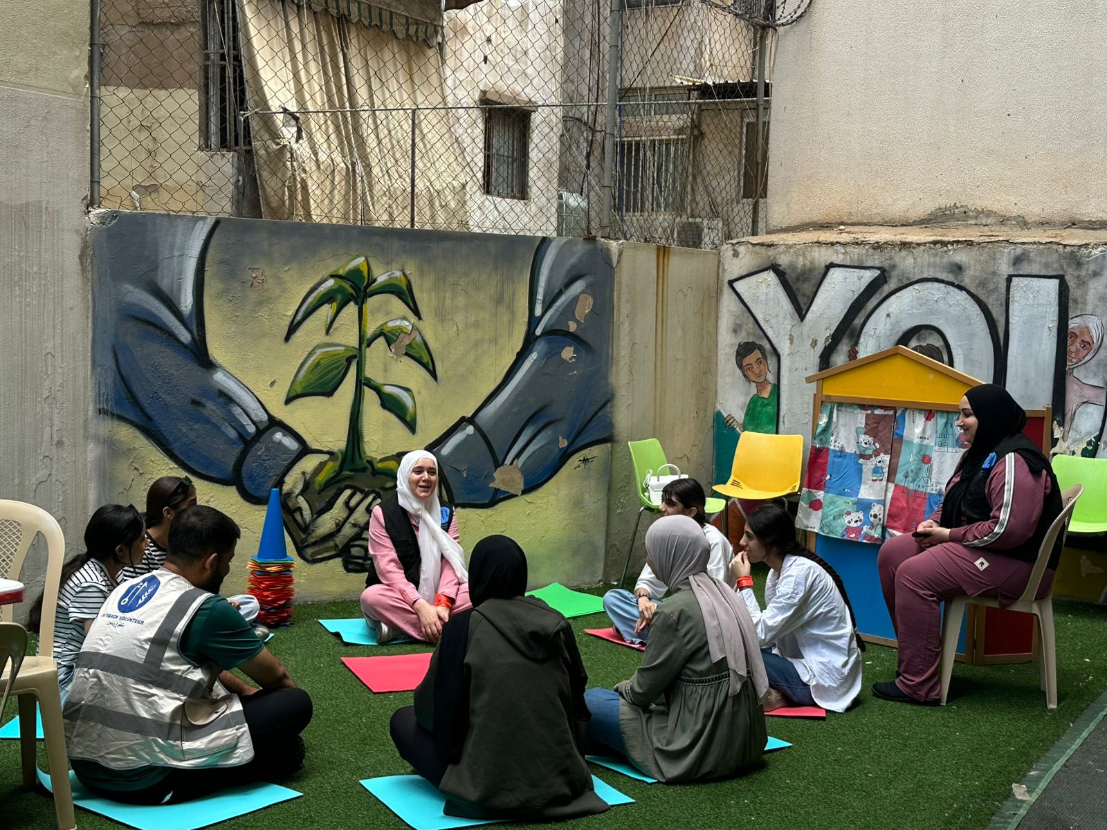 Makhzoumi Foundation Facebook ad: بالتعاون مع فريقي الدعم النفسي الاجتماعي وOVS، احتفلت…