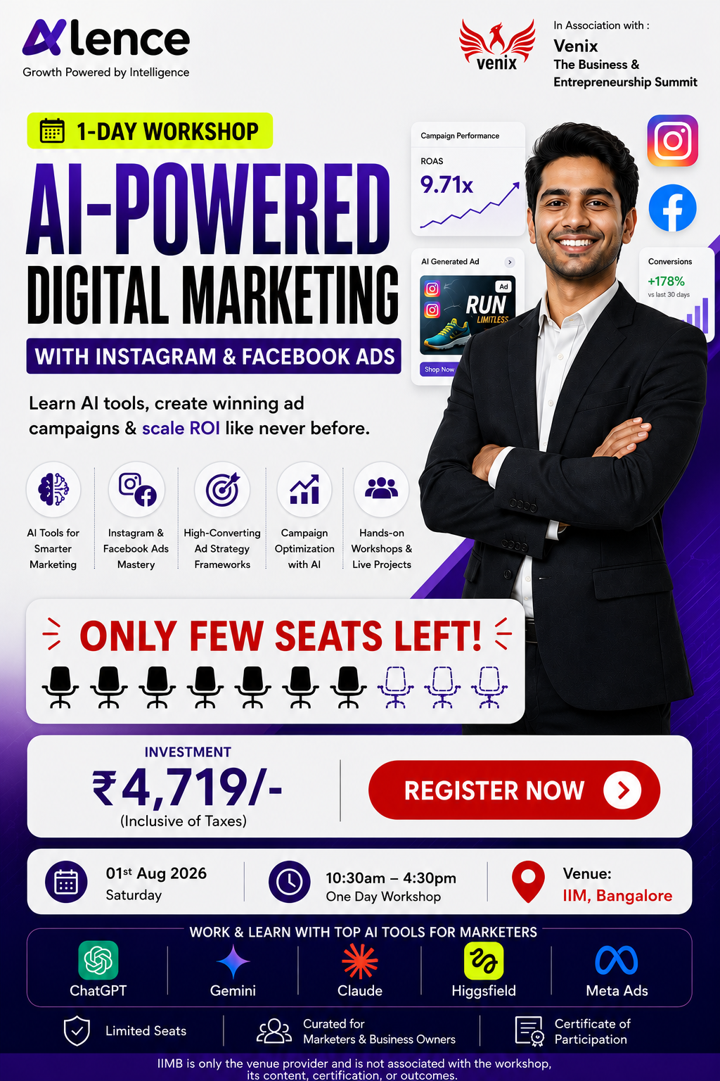 AyLence Facebook ad