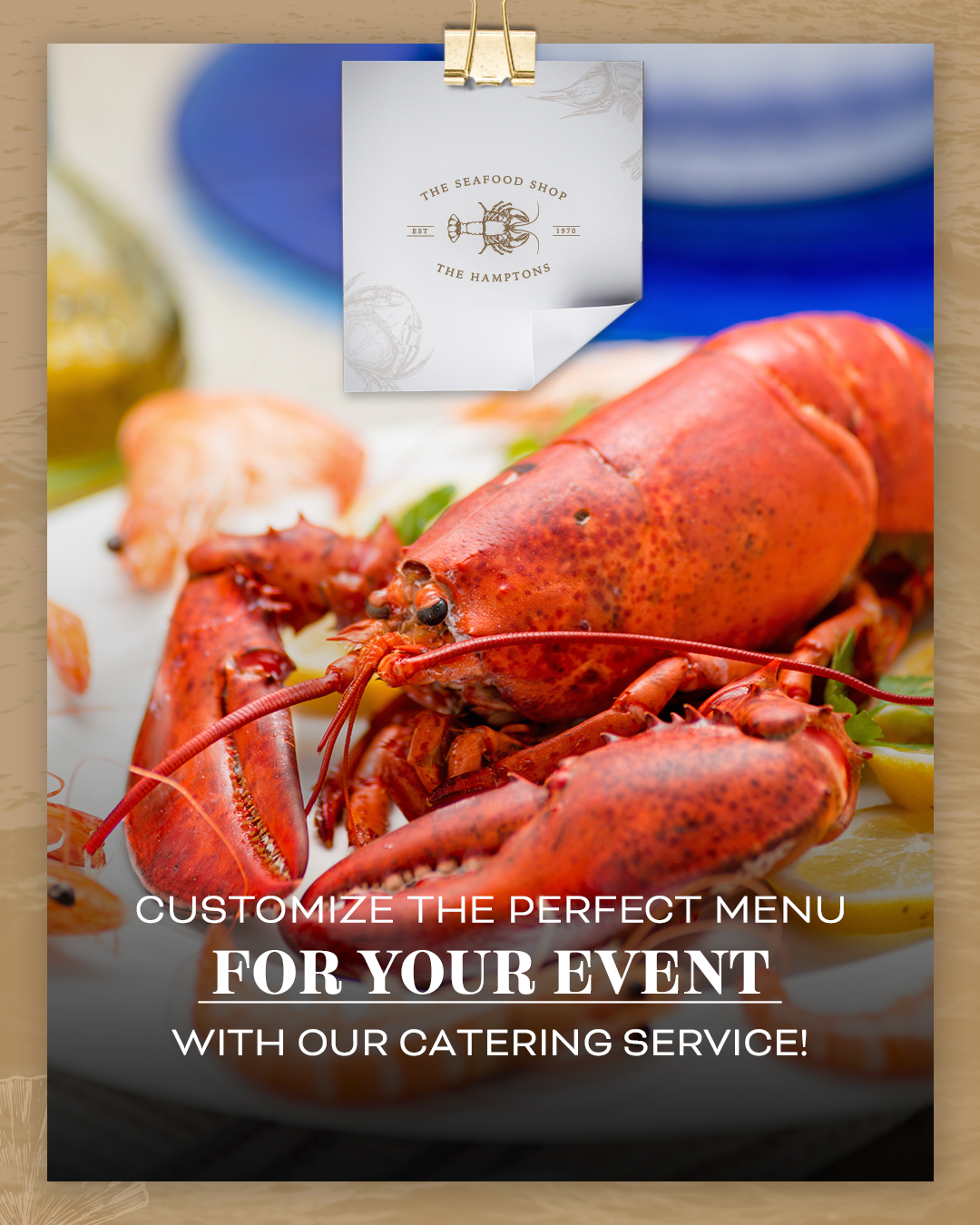 The Seafood Shop Facebook ad