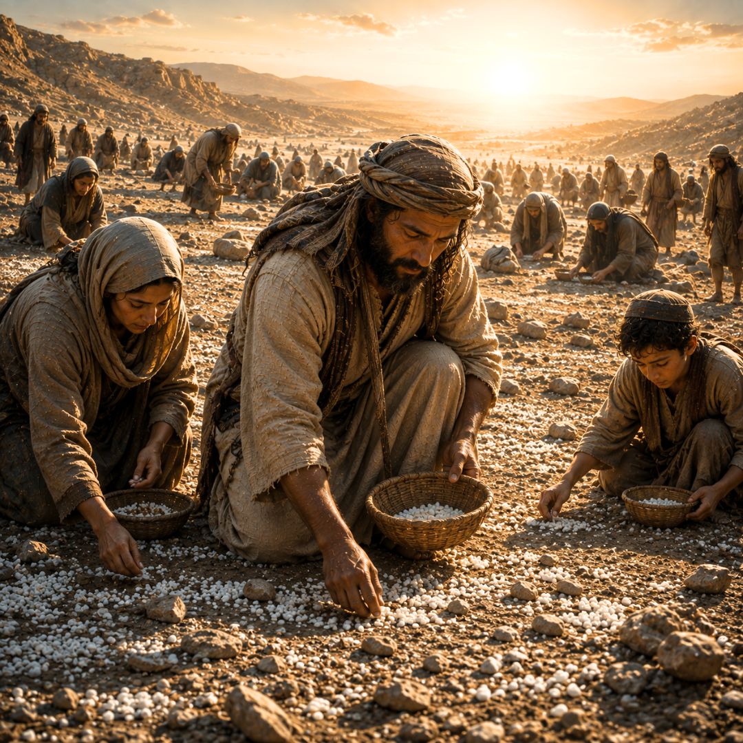 James Whitaker Facebook ad: The manna could not be stored. That was the lesson.
