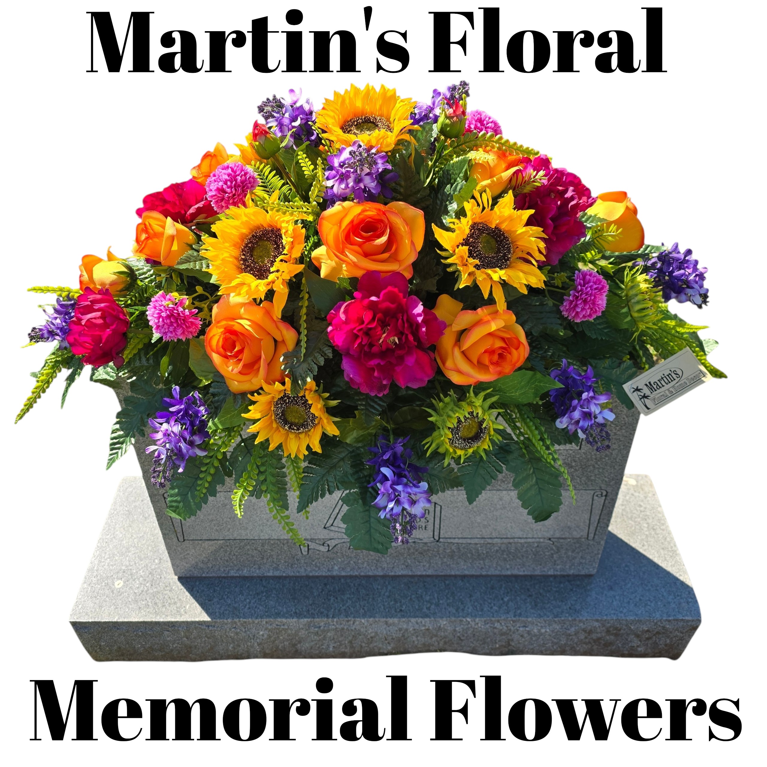 Martin's Floral & Home Decor Facebook ad: Martin's Floral Memorial