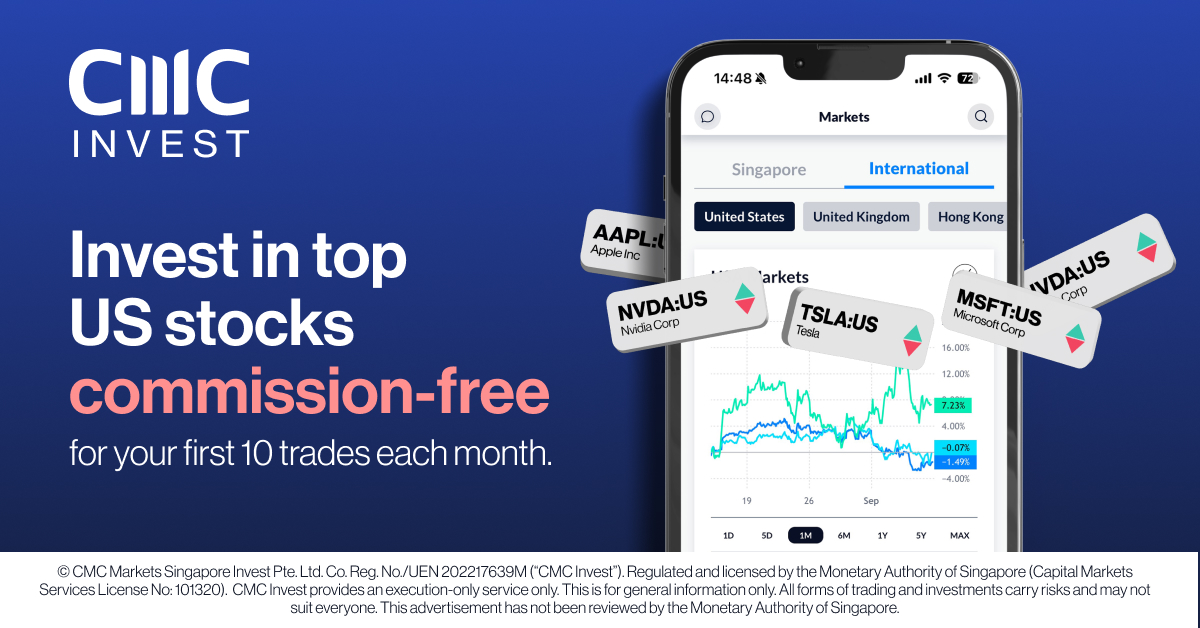 CMC Invest Singapore Facebook ad