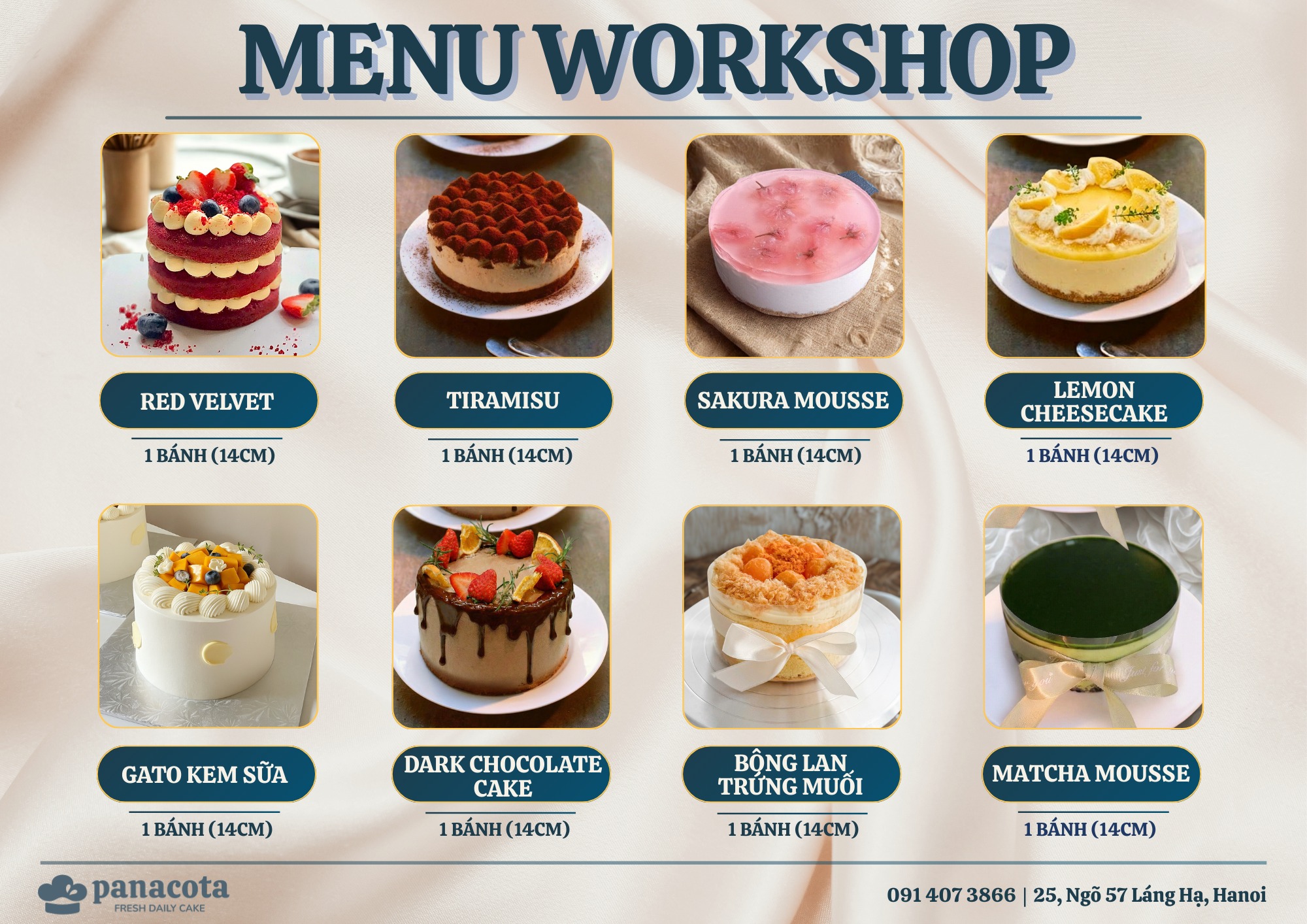 Panacota Workshop - Làm bánh thủ công Facebook ad: 𝐕𝐀̀𝐎 𝐁𝐄̂́𝐏 𝐂𝐔̀𝐍𝐆 𝐏𝐀𝐍𝐀𝐂𝐎𝐓𝐀 𝐓𝐑𝐀̉𝐈…