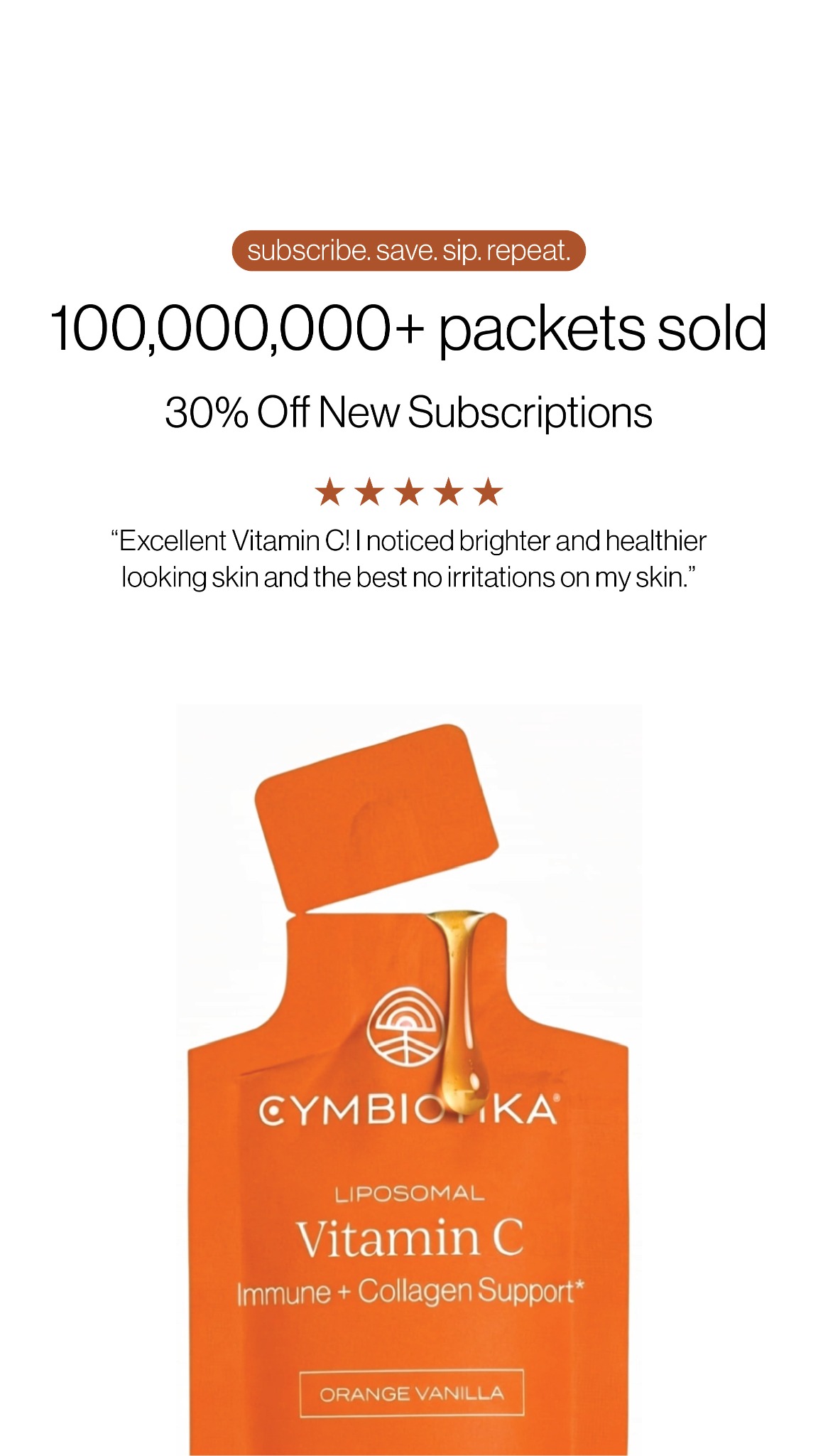 Cymbiotika Facebook ad