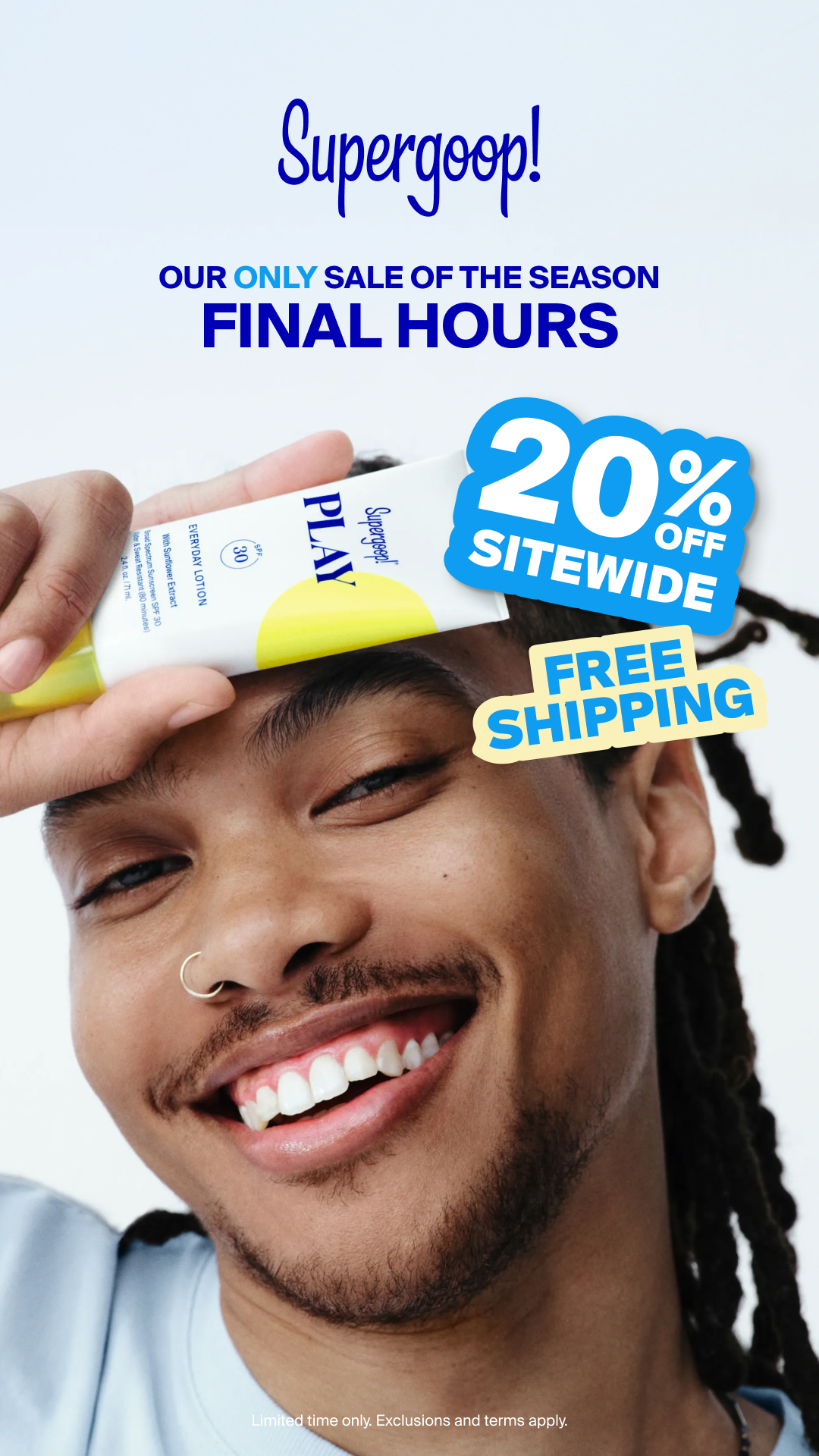 Supergoop Facebook ad