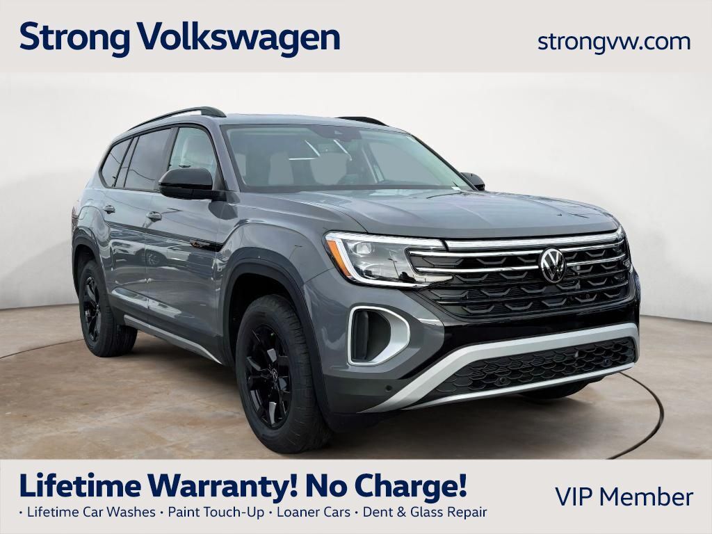 Strong VW Facebook ad: We have truckloads of Atlas available now that…