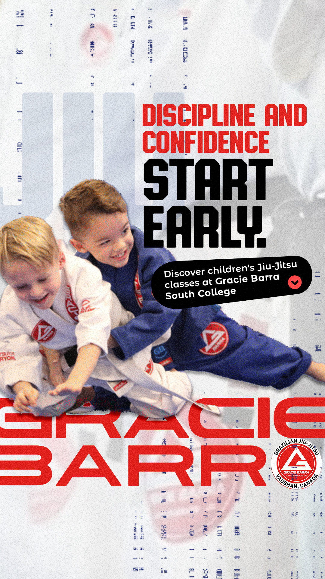 Gracie Barra South College Brazilian Jiu-Jitsu Facebook ad: Jiu-Jitsu For Everyone