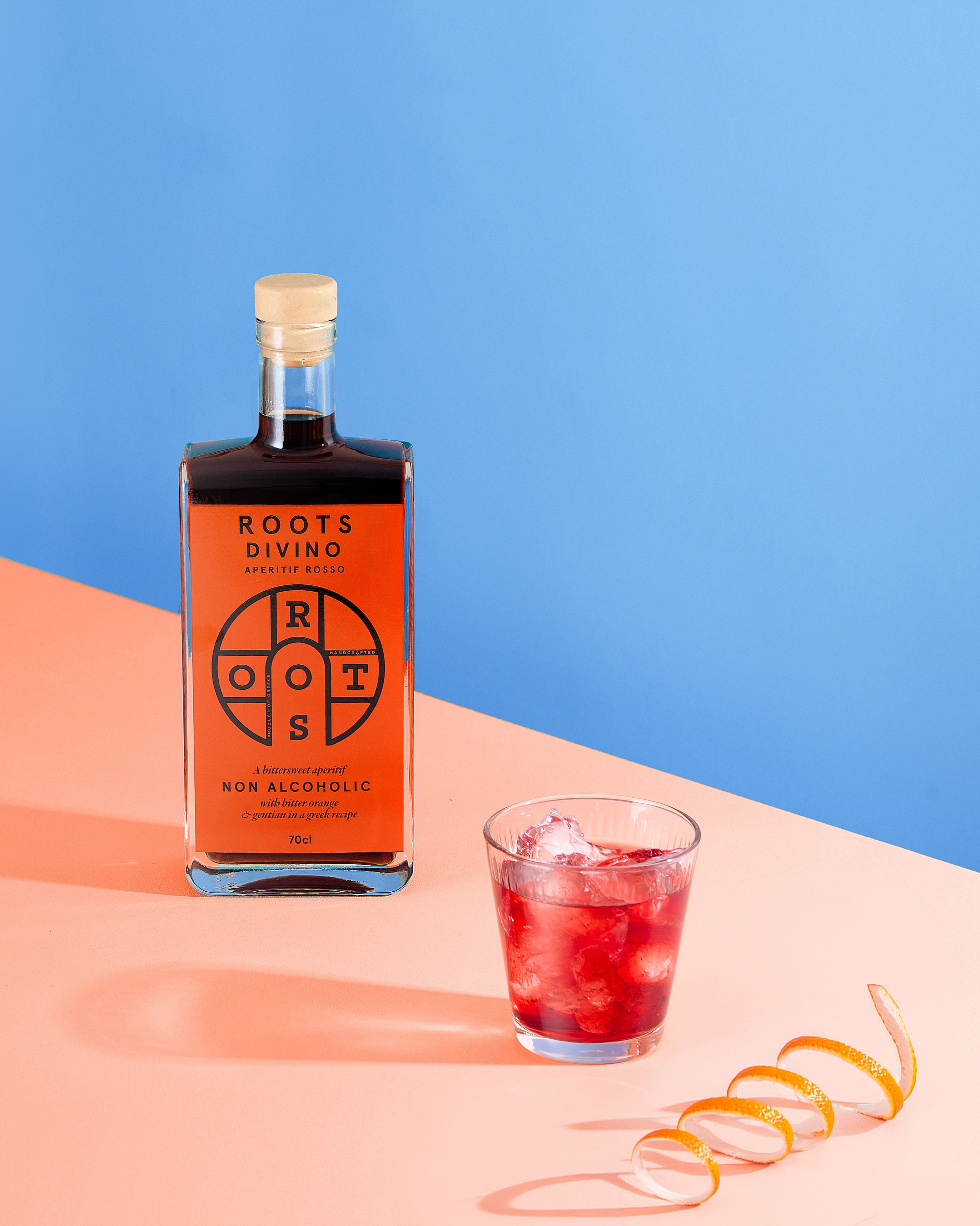 Roots Premium Spirits Facebook ad: Roots Divino Rosso, Non-Alcoholic Vermouth