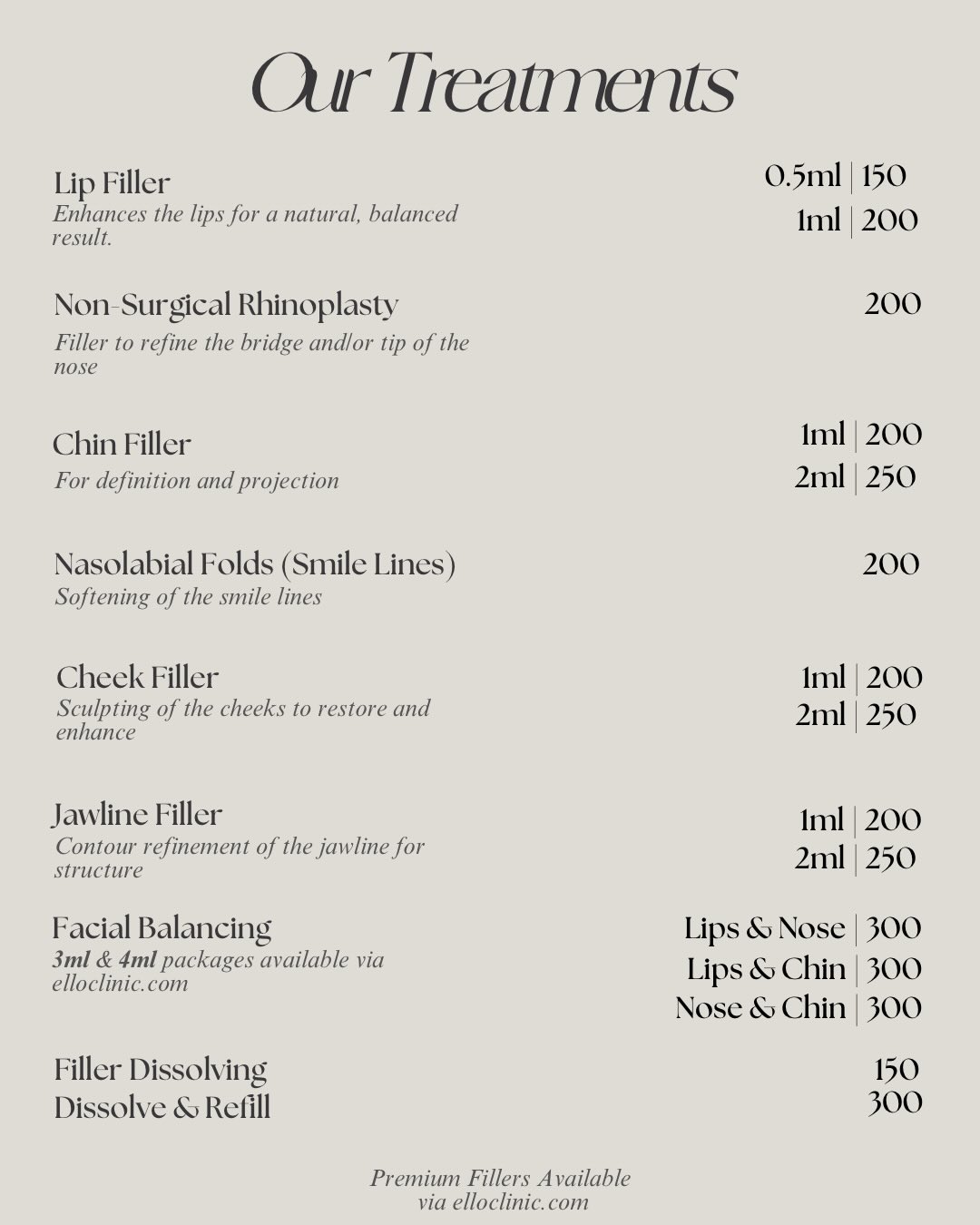 ElloClinic Facebook ad