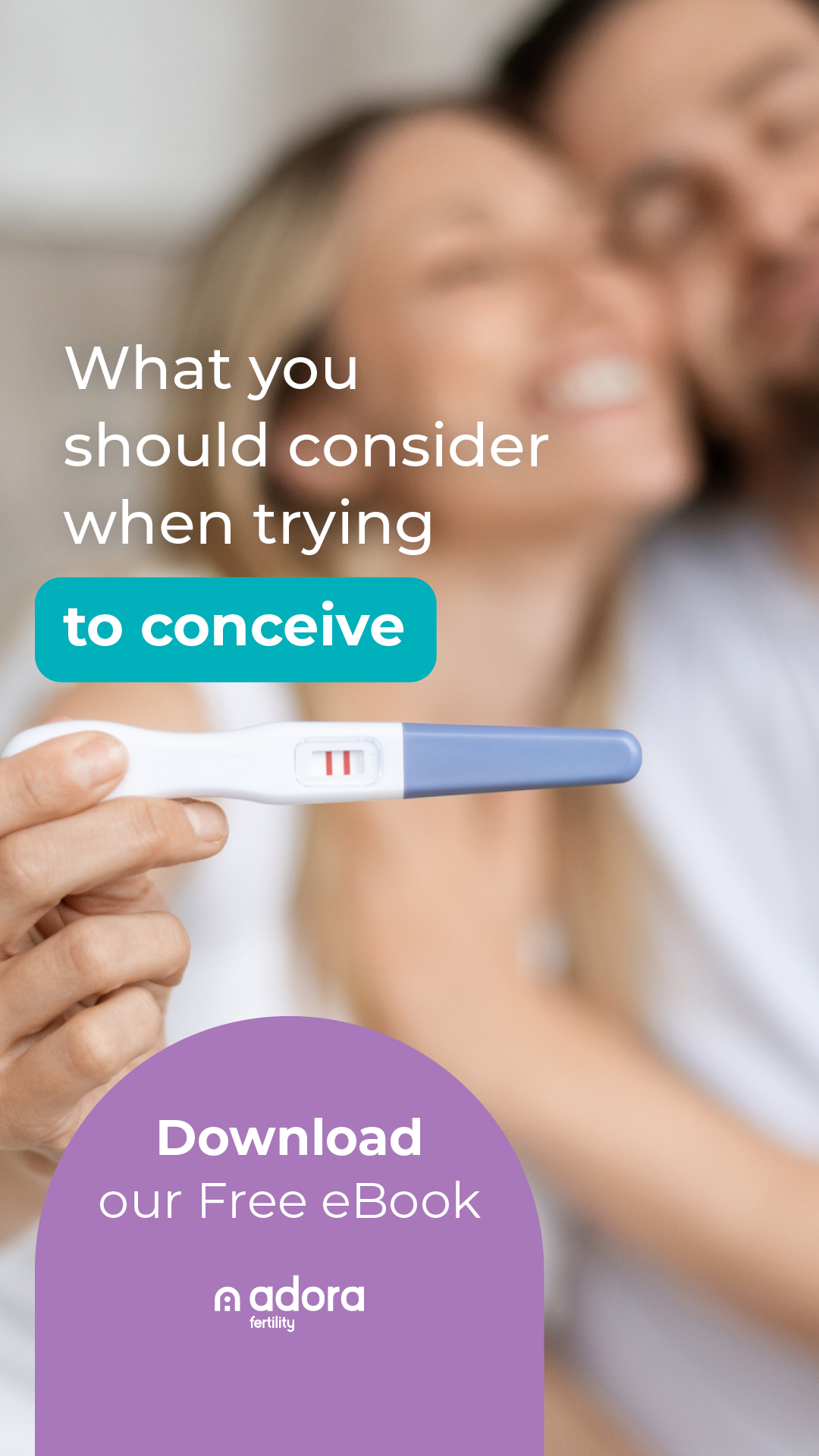 Adora Fertility Facebook ad from May 21, 2026