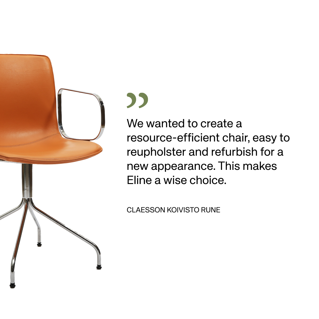 Edsbyn Facebook ad: Eline is a versatile office chair, with strong…